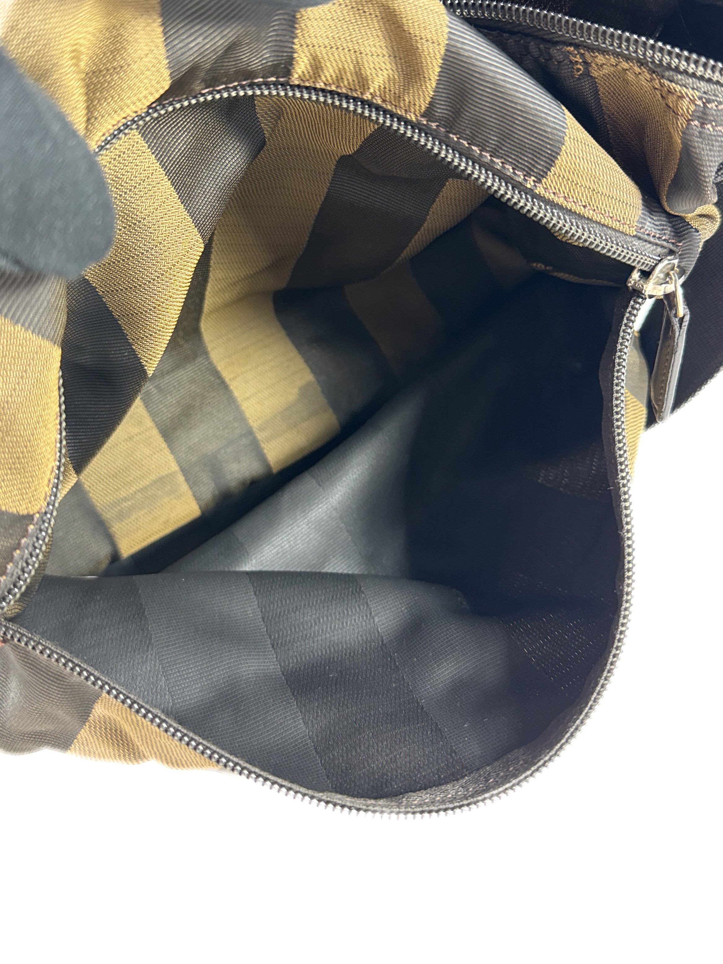 Fendi pequin striped nylon crossbody 2454/26523/098