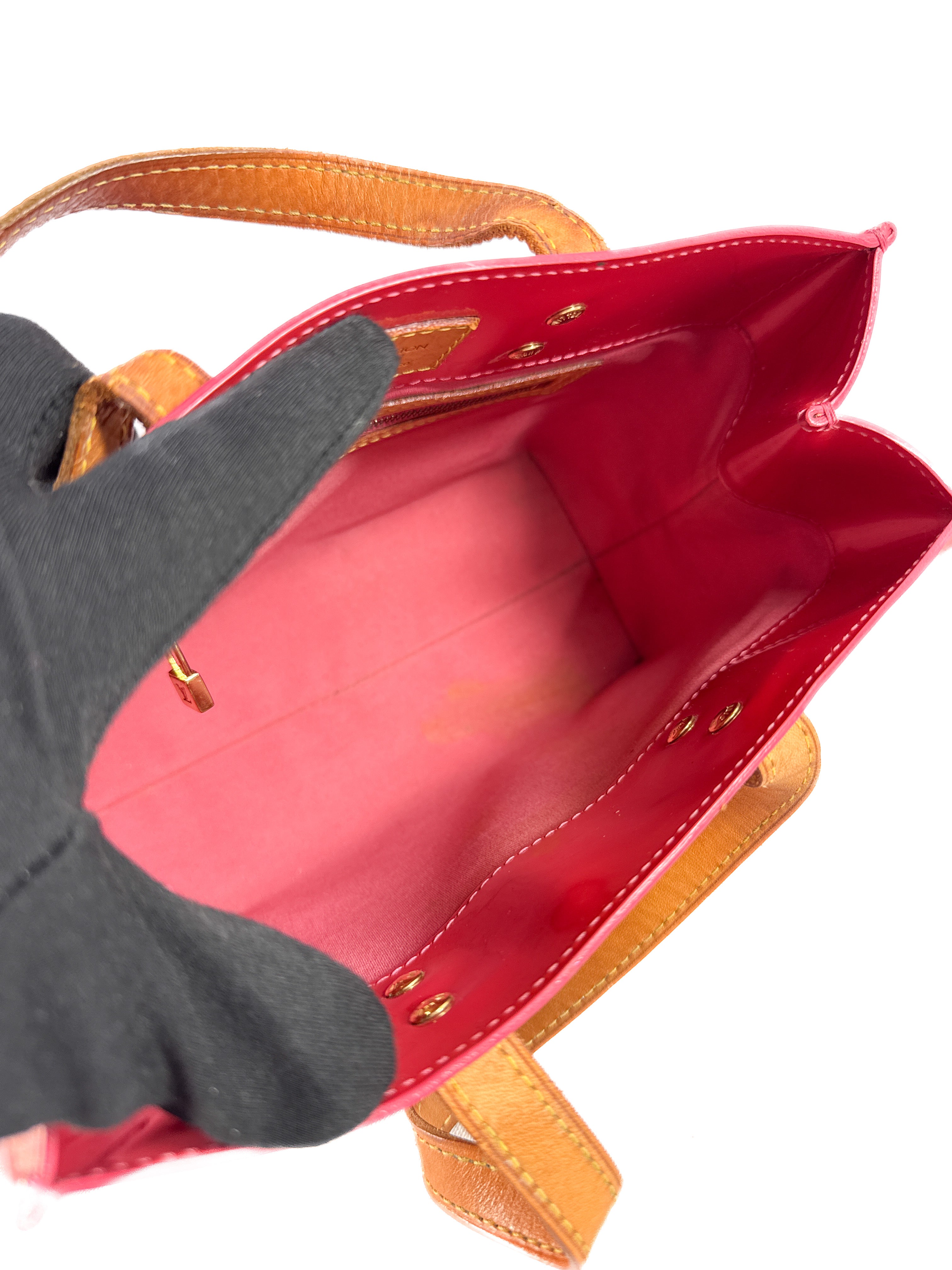 Louis Vuitton framboise reade PM tote MI1025