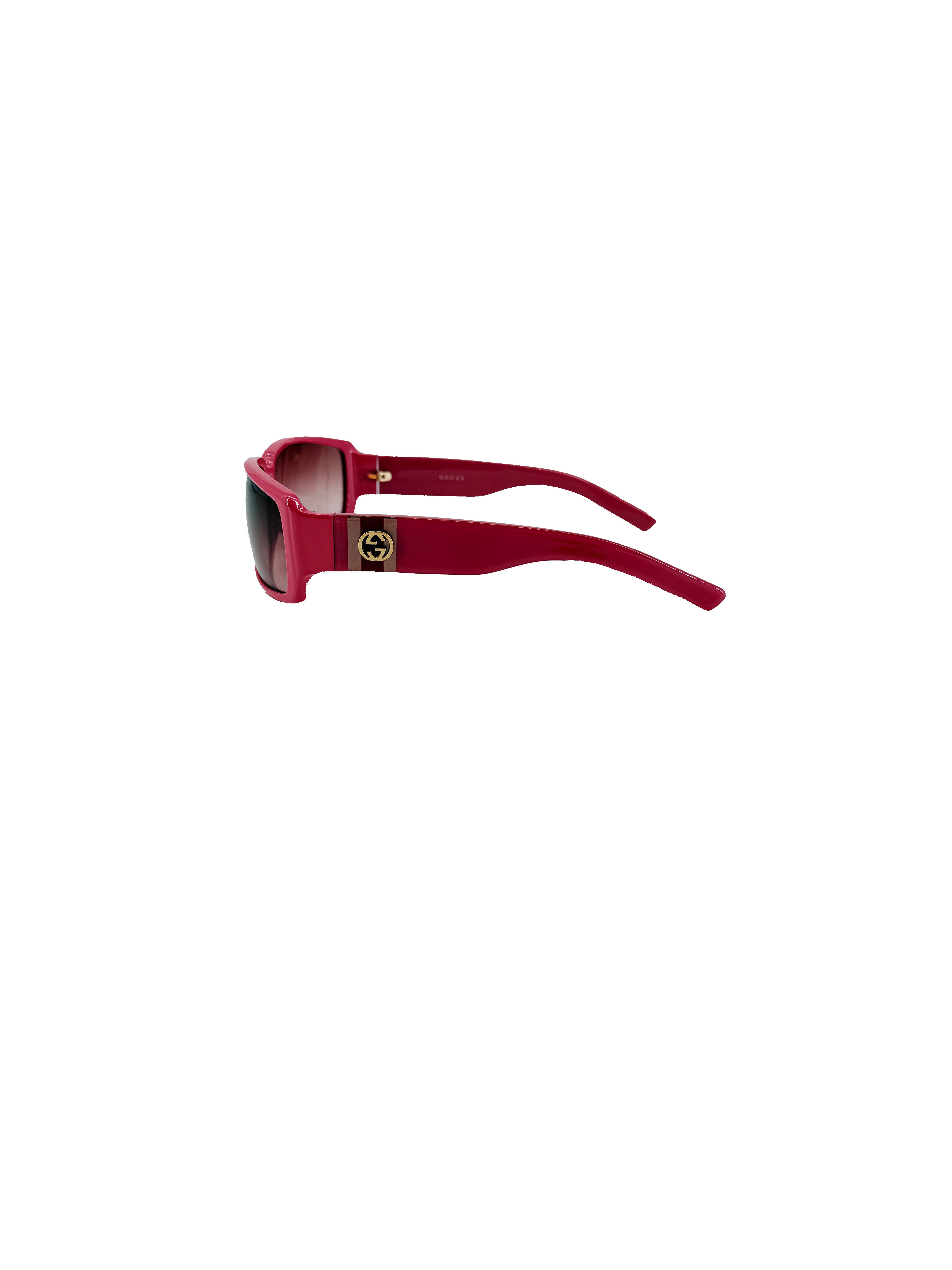 Gucci pink vintage sunglasses GG2564/S *case*