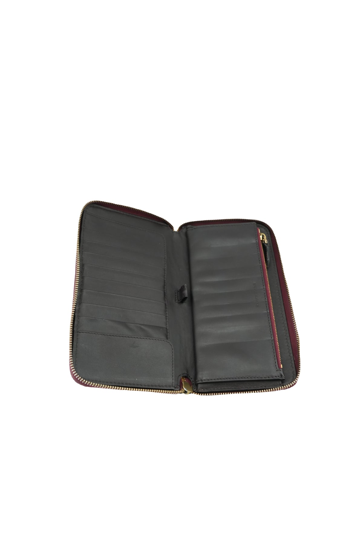 Burberry burgundy plaid organizer wallet MDTTSIC70CHI