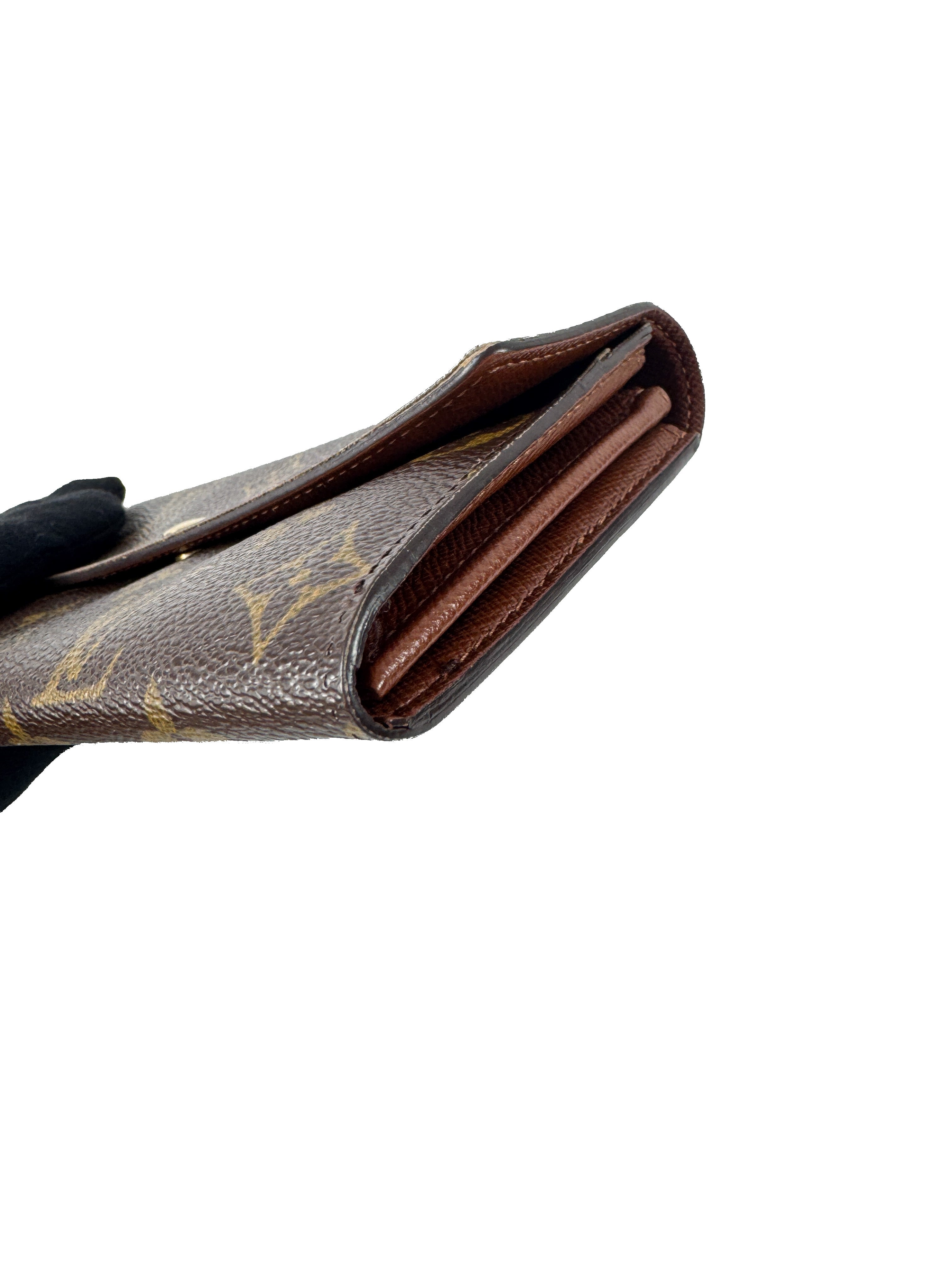 Louis Vuitton monogram Sarah wallet CT1014