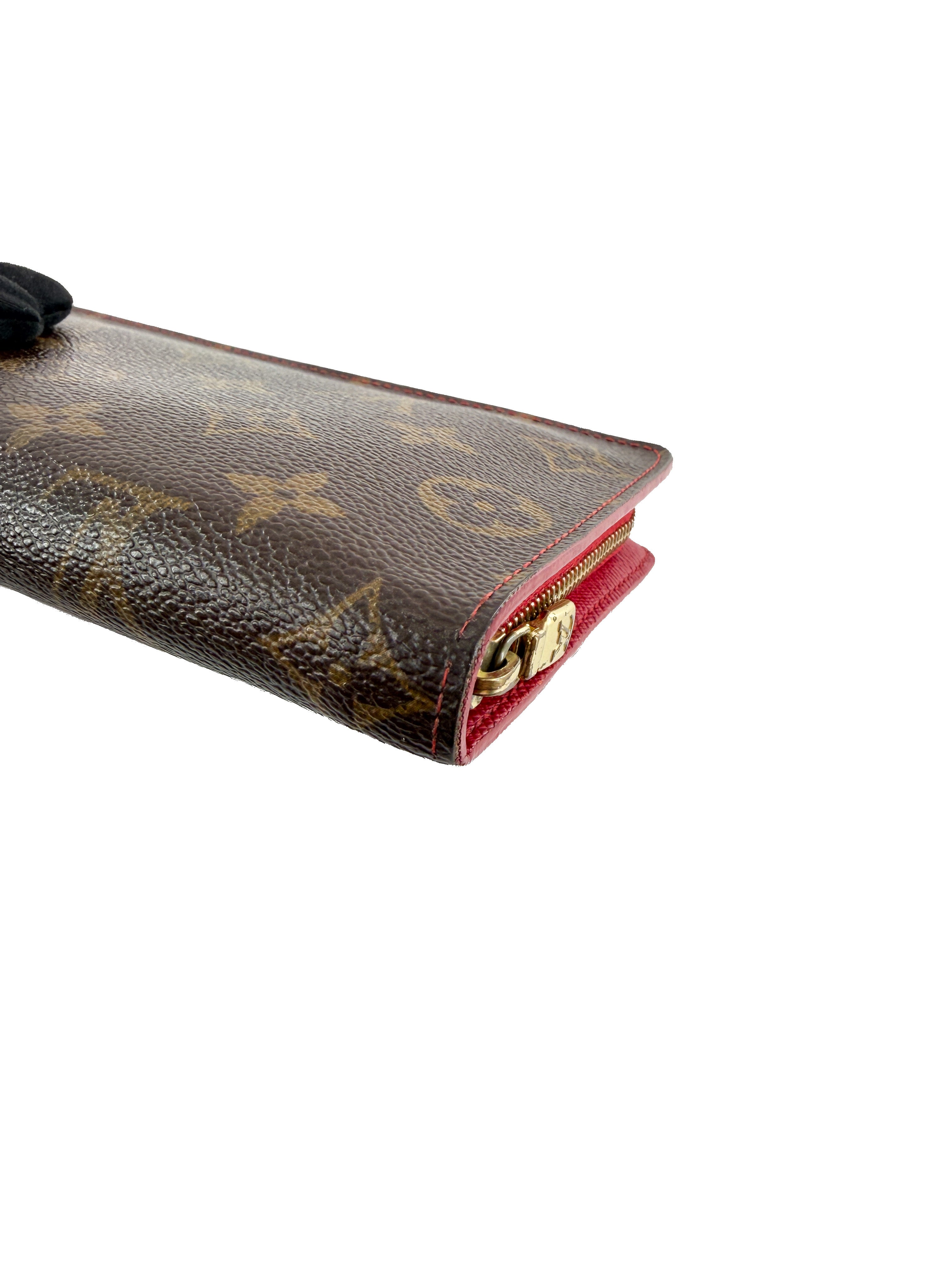Louis Vuitton monogram Cerises porte monnaie wallet TH0015