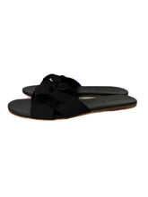 Rothy's black bow knot slide sandals size 10.5 NEW