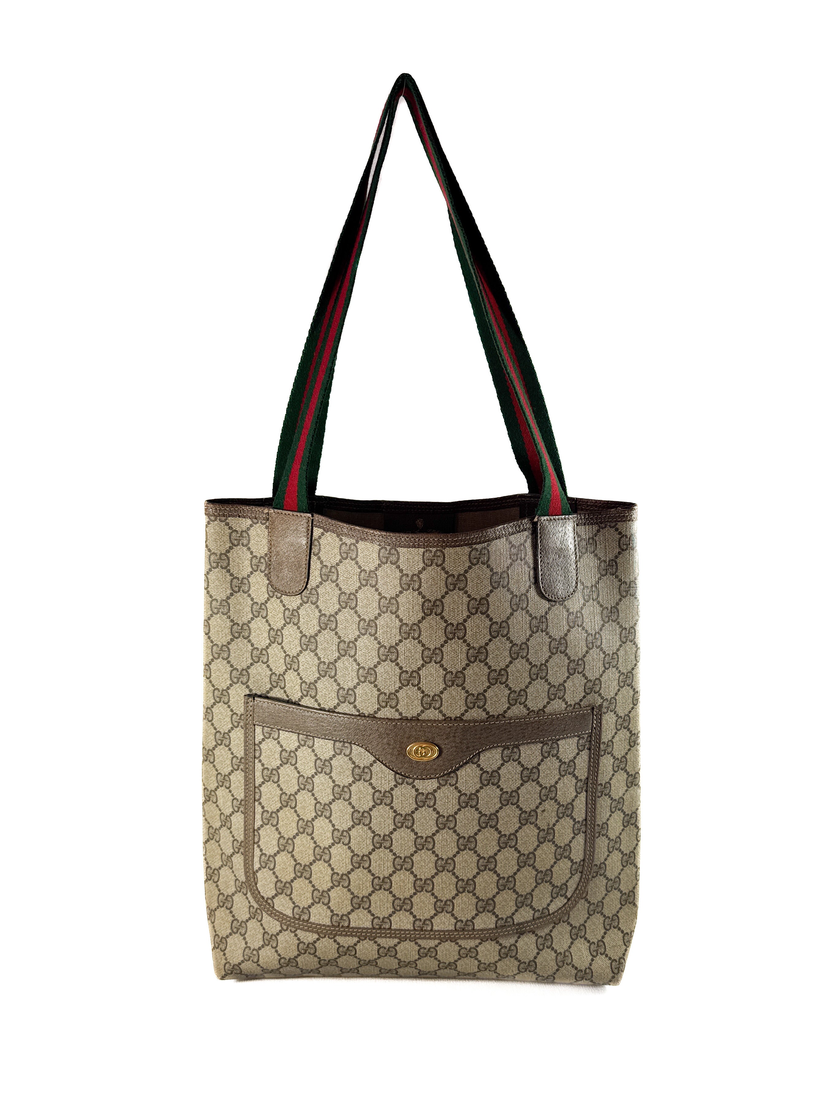 Gucci vintage Sherry line GG tote -39-02-003