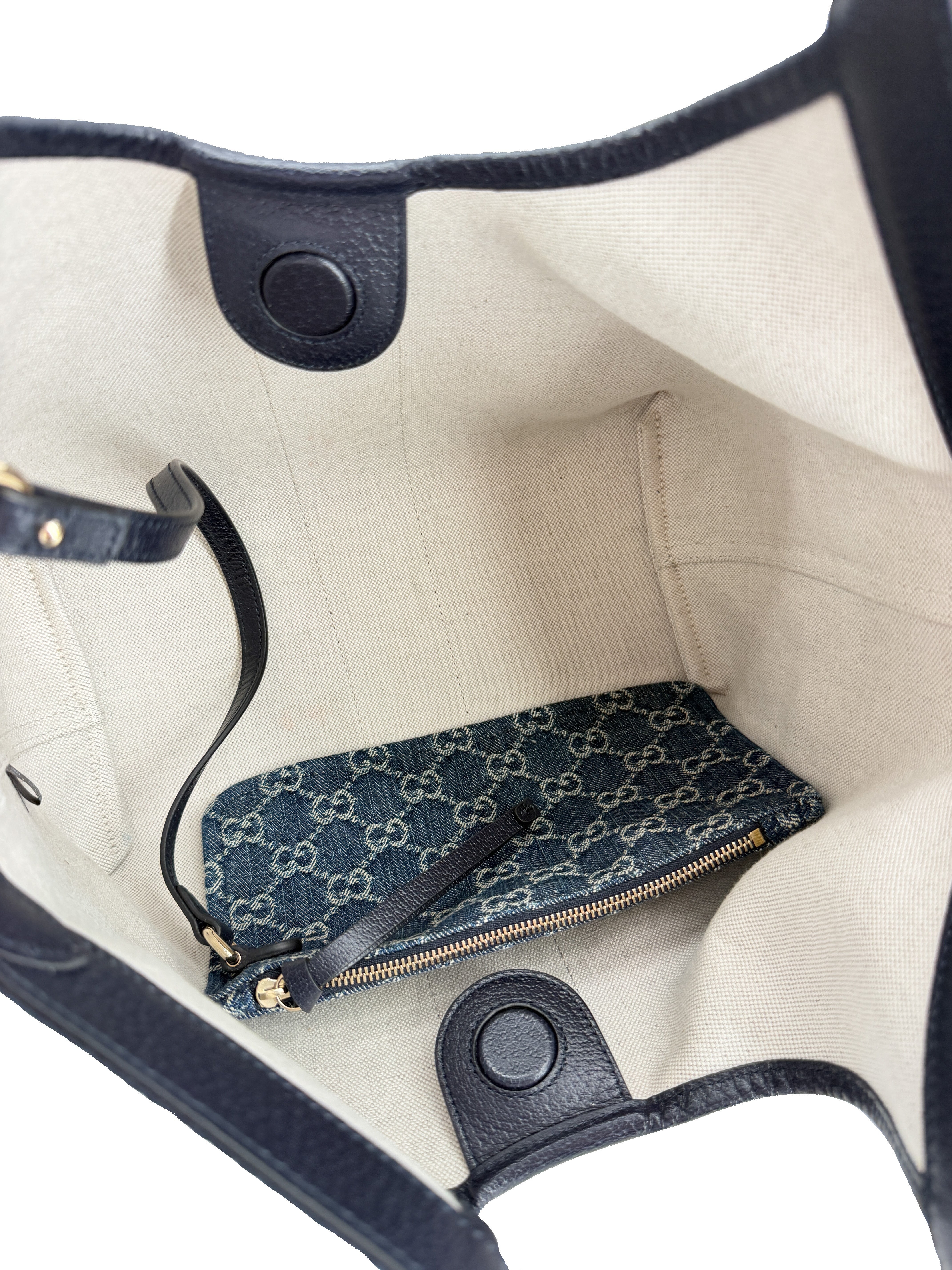 Gucci navy small Giglio 860845-498076