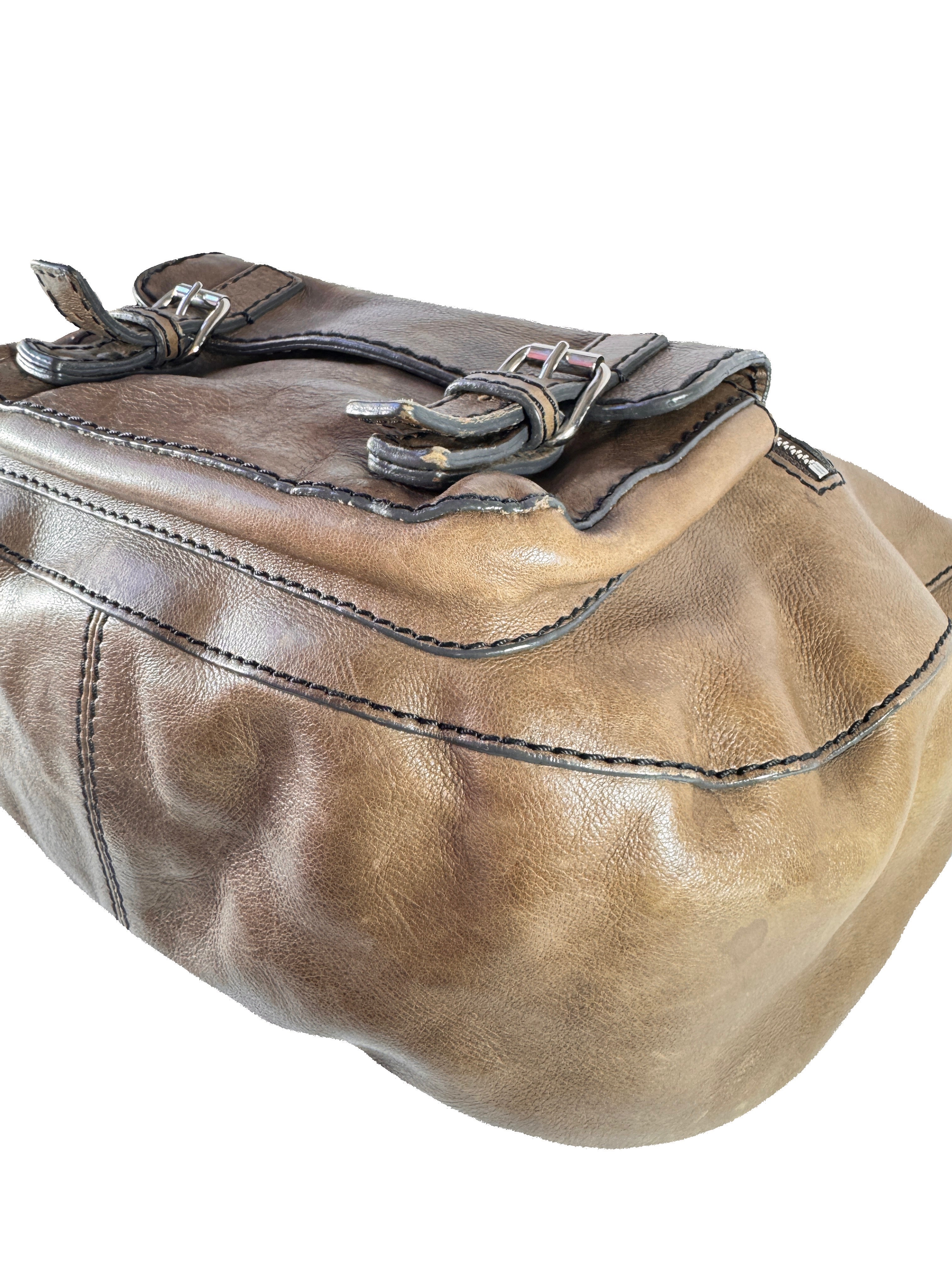 Chloé taupe leather Edith hobo shoulder bag 01-07-53