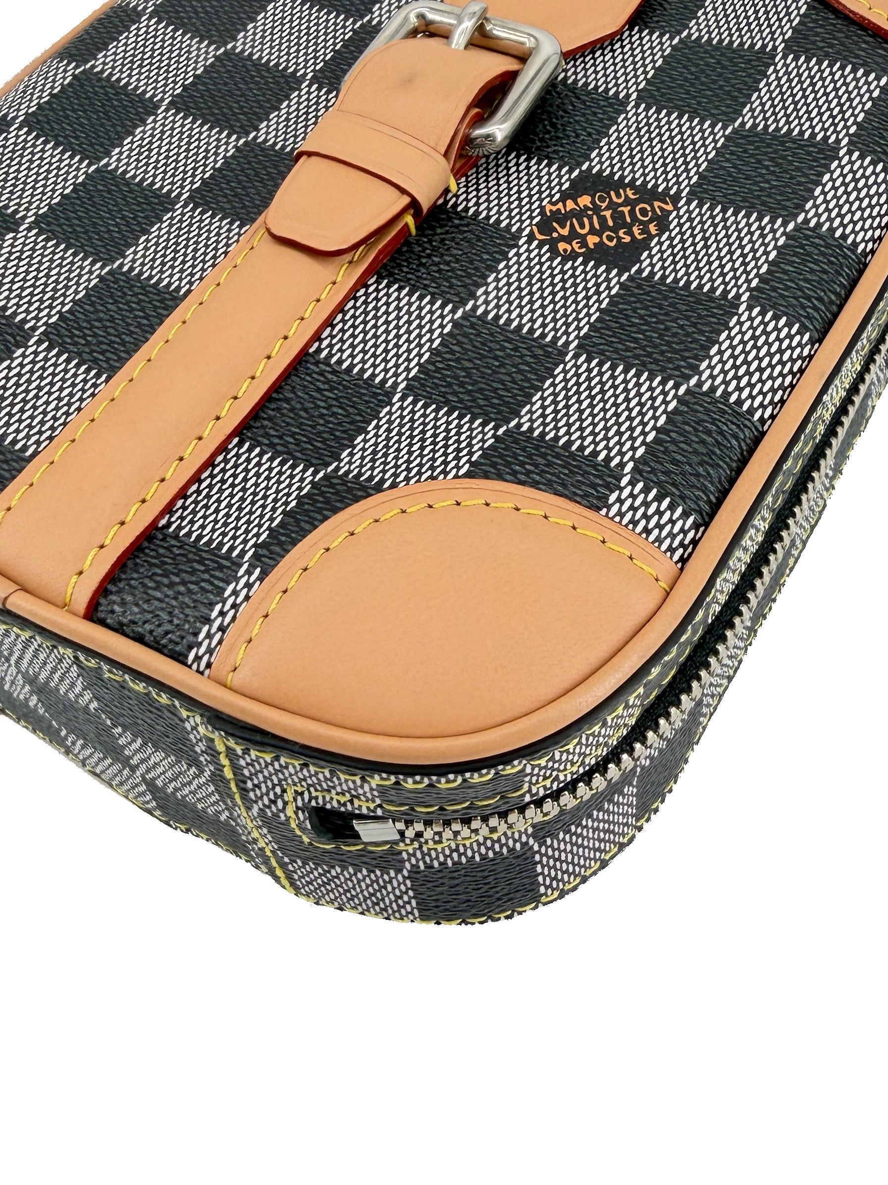 Louis Vuitton Valisette Verticale Bag Limited Edition Colored Damier MI3109