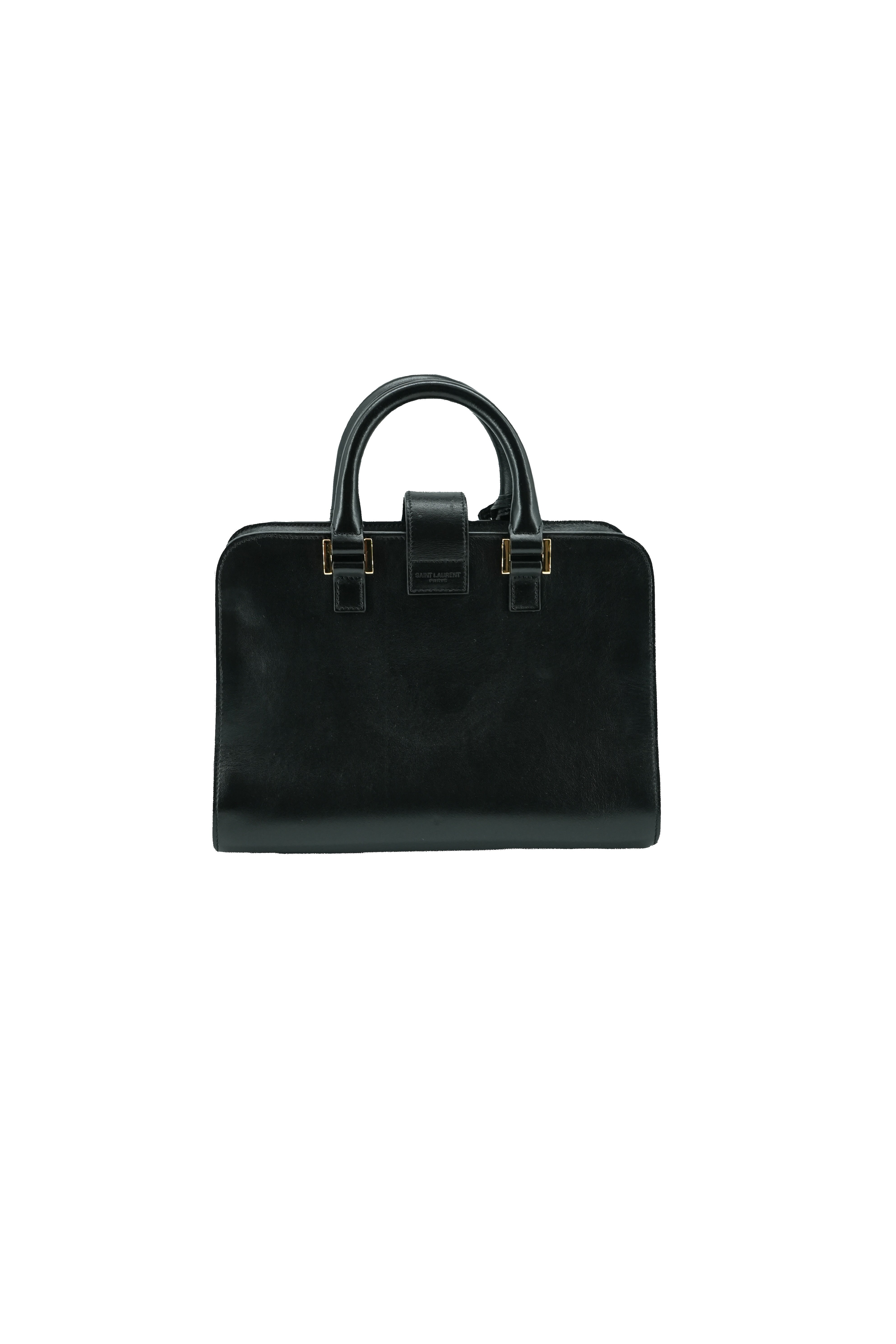 Saint Laurent black Baby monogram Cabas HCL472466Y-0817