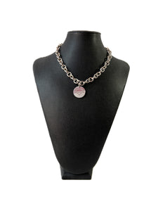 Tiffany & Co return to Tiffany circle tag necklace