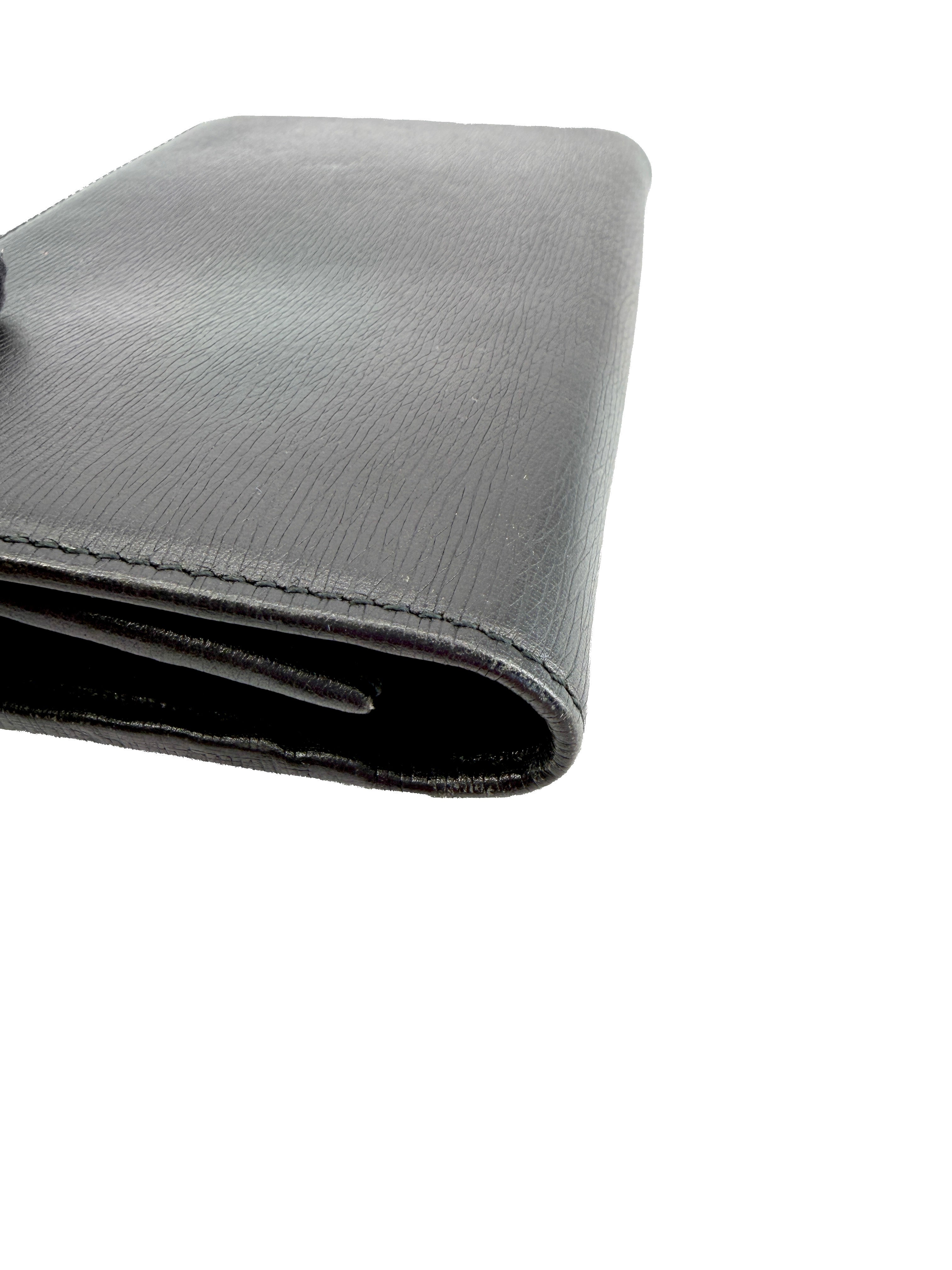 Gucci black GG Betty wallet on a chain 354697-196085