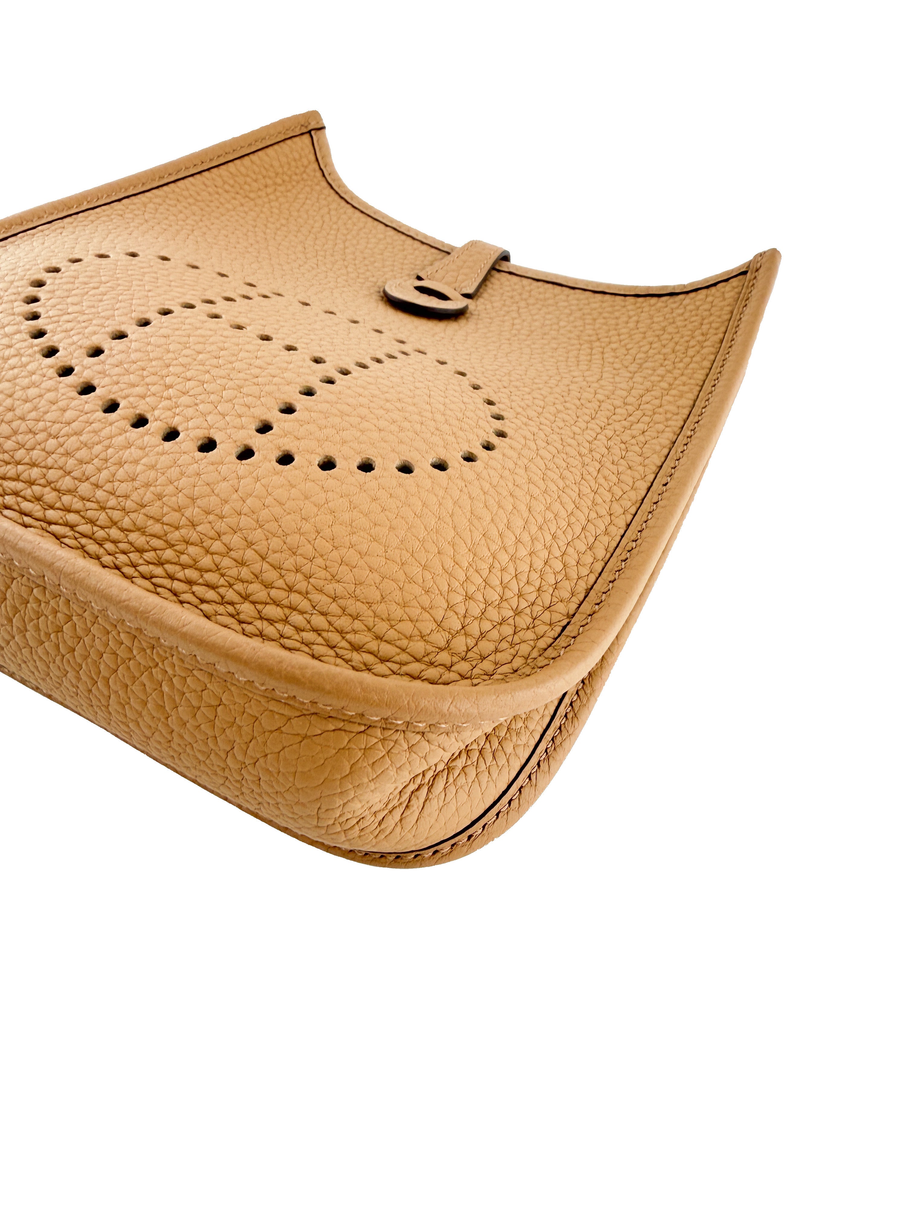 Hermès Evelyne Clemence TPM biscuit B AC 004 AT