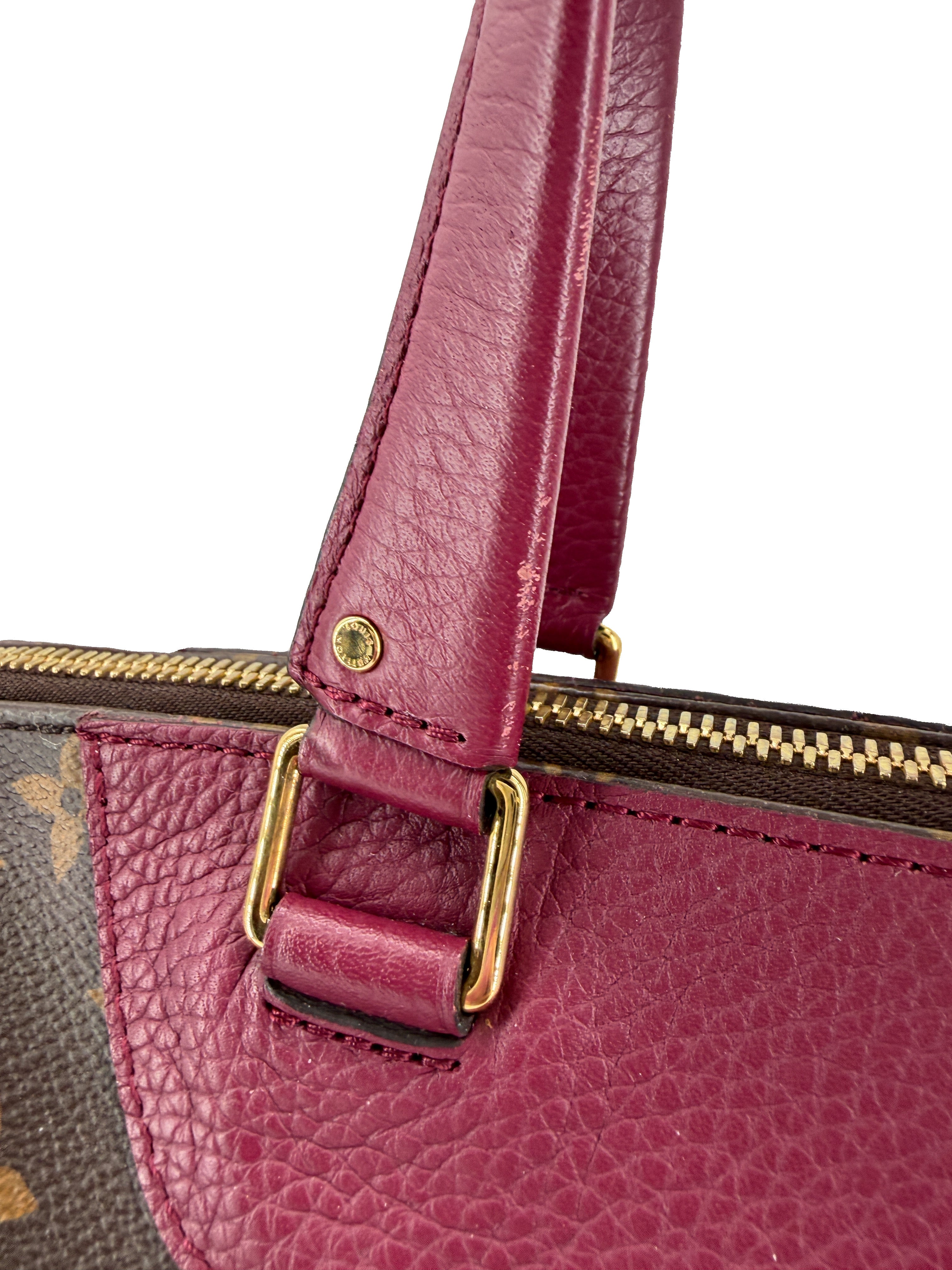 Louis Vuitton brown purple Retiro NM DR2185