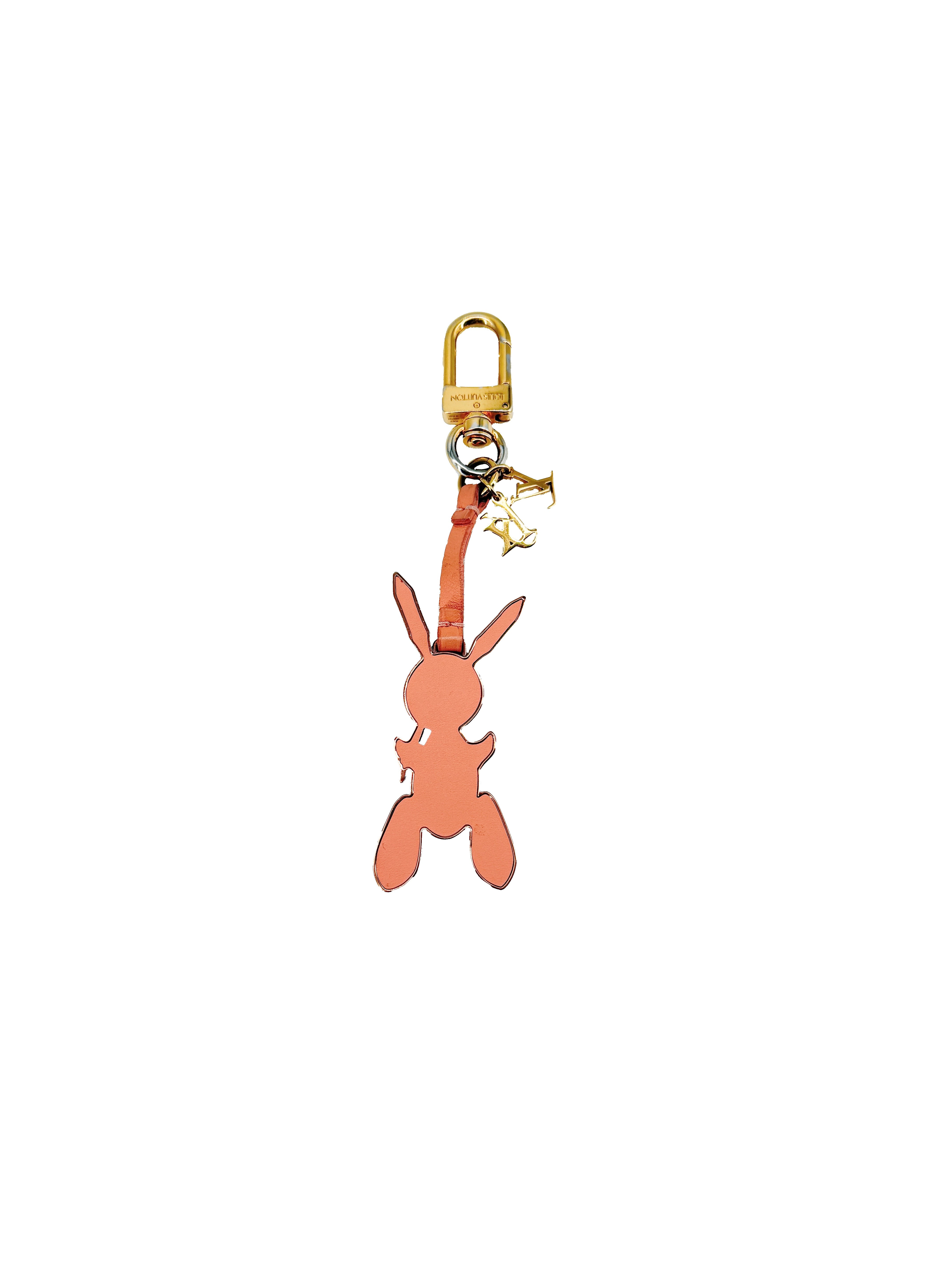 Louis Vuitton Jeff Koons rabbit bag charm LE0147