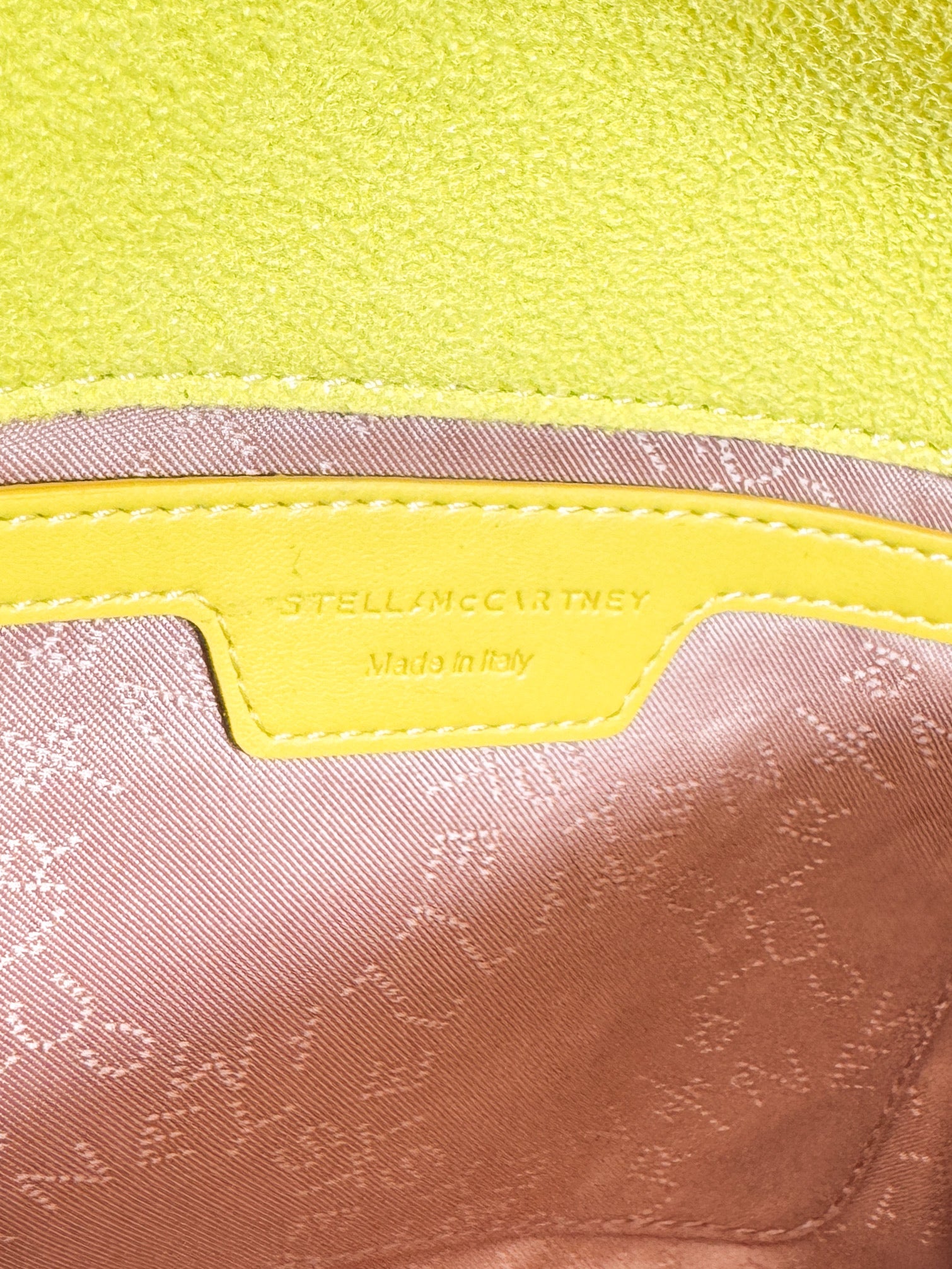 Stella McCartney canary mini Falabella shaggy deer crossbody *as is*