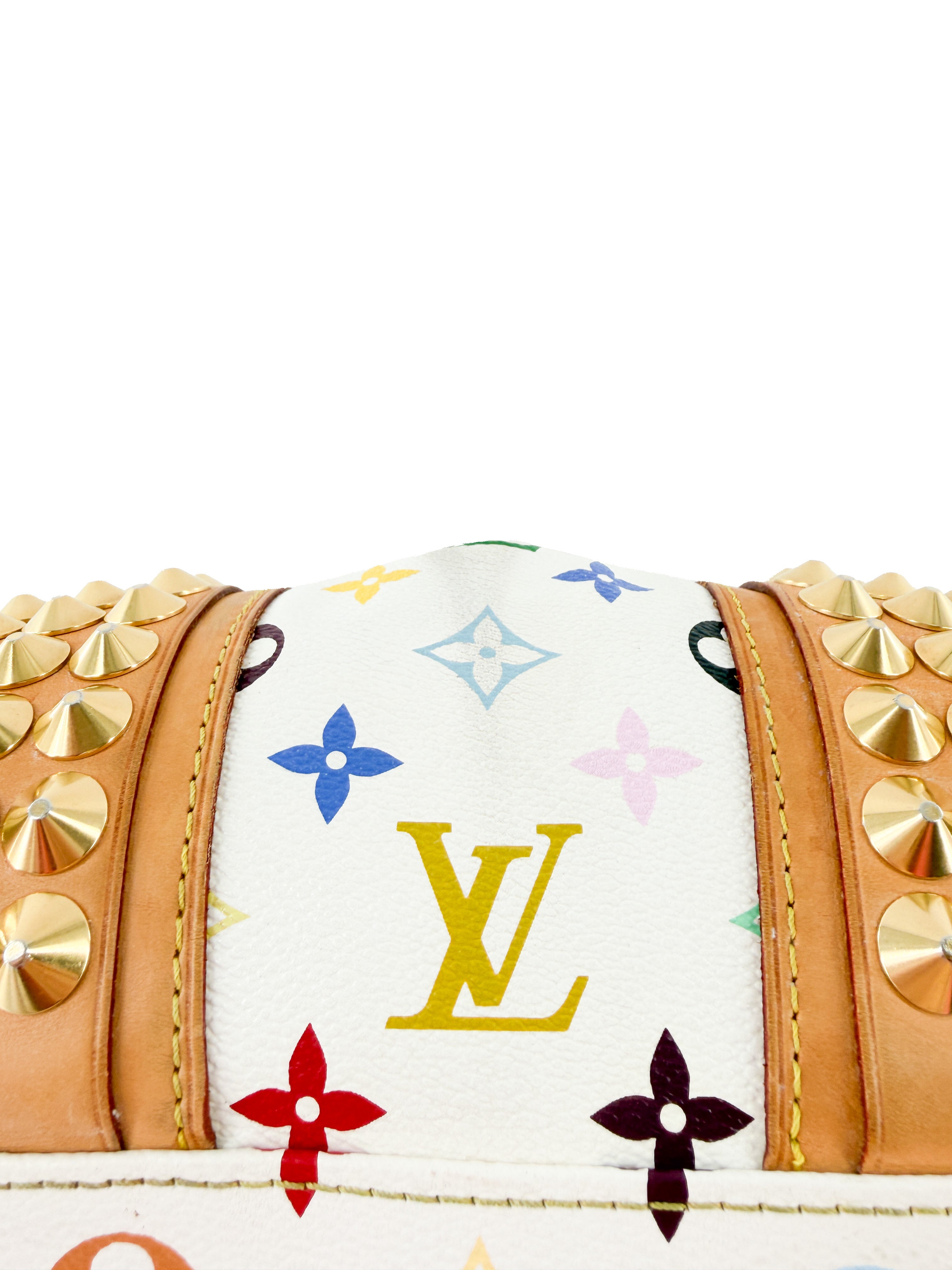 Louis Vuitton white multicolor Courtney MM