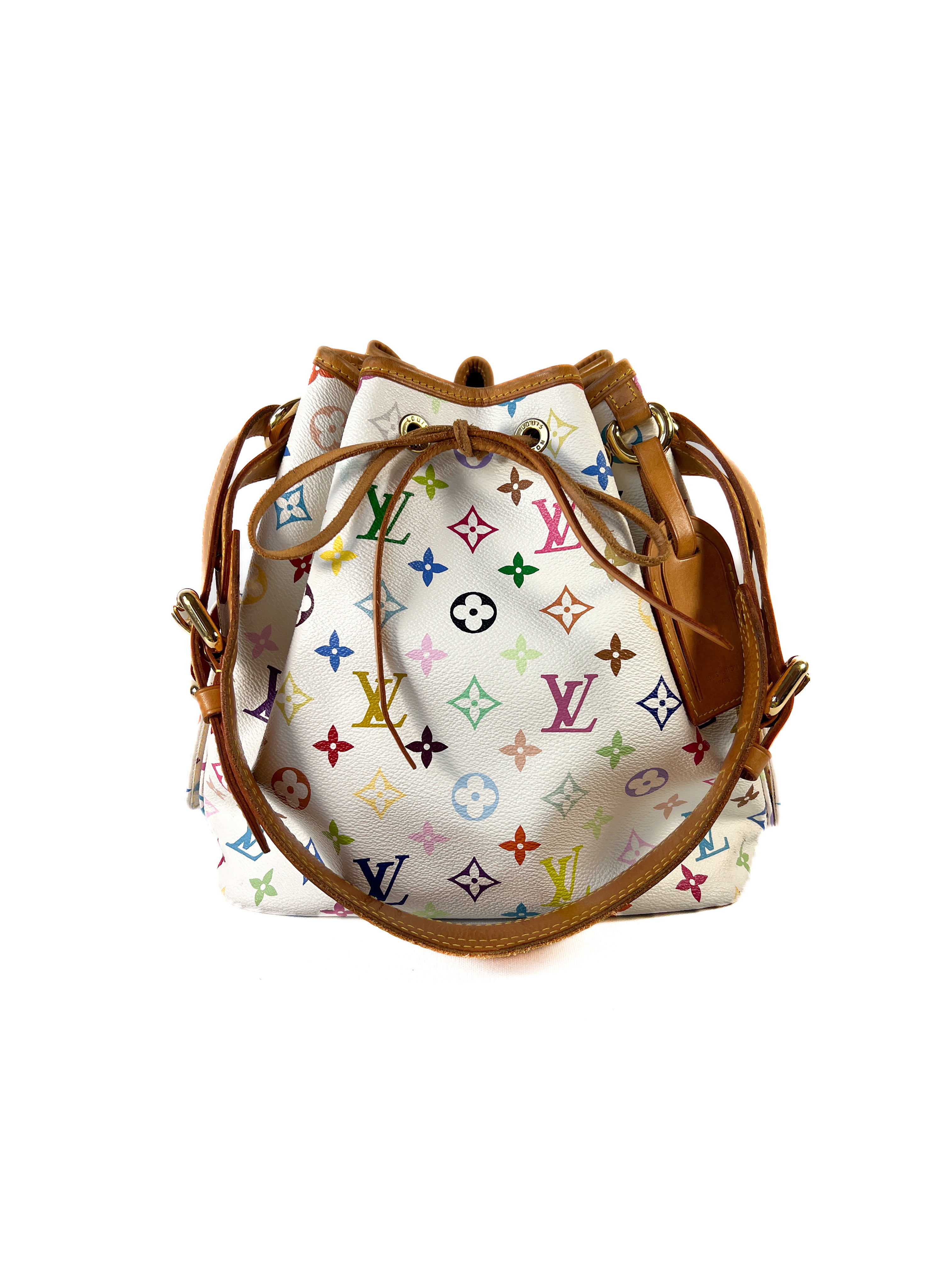 Louis Vuitton monogram multicolor petite noe CA1005