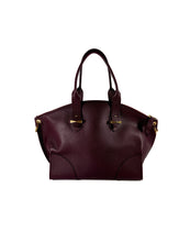 Alexander McQueen burgundy large Legend tote **as is**