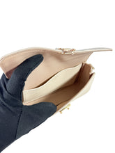 Louis Vuitton cream empreinte Metis wallet on chain NFC