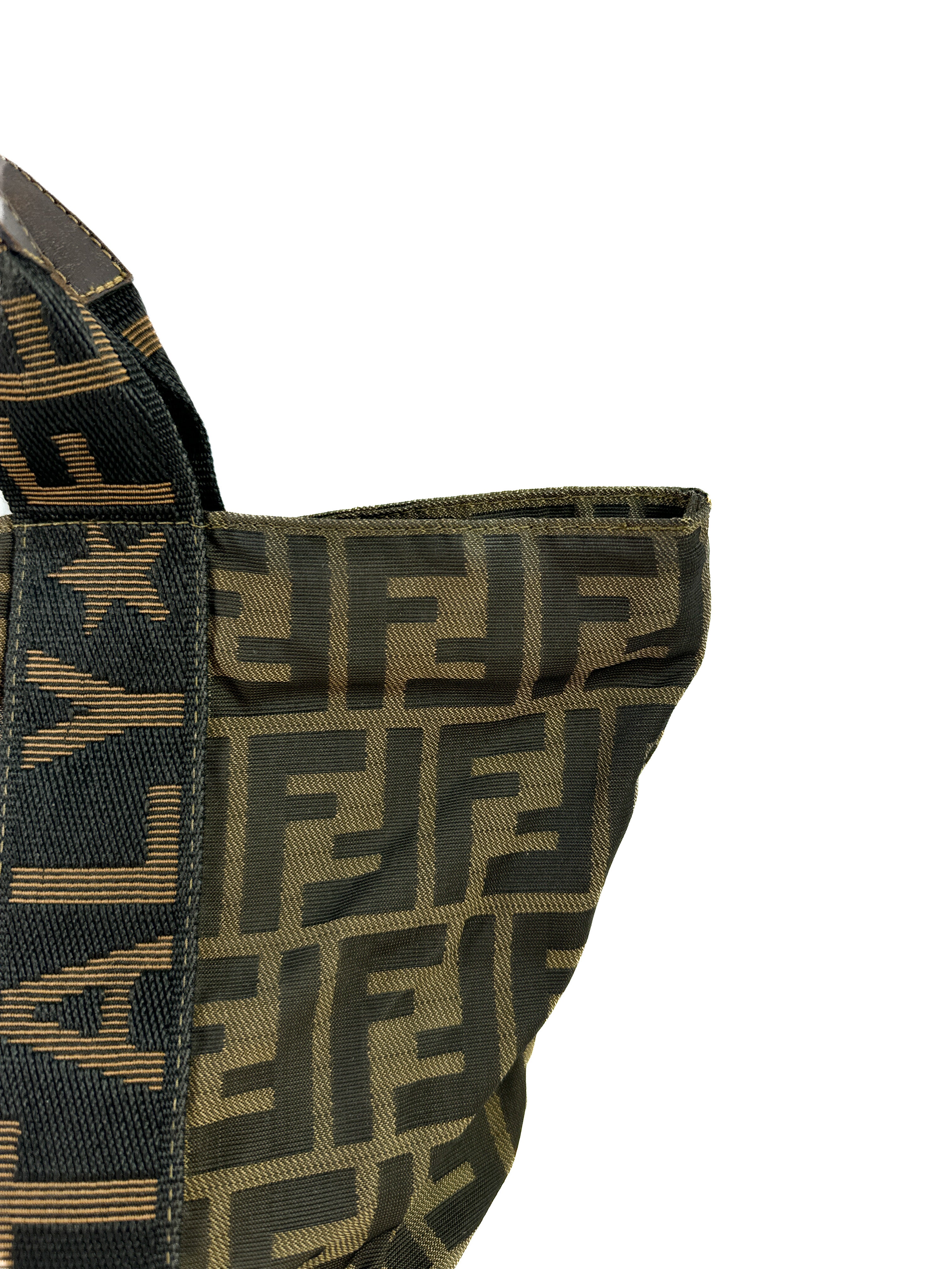 Fendi Zucca nylon mini 1925 tote