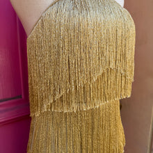 Show me your Mumu gold Gatsby dress size XS NWT retail $348