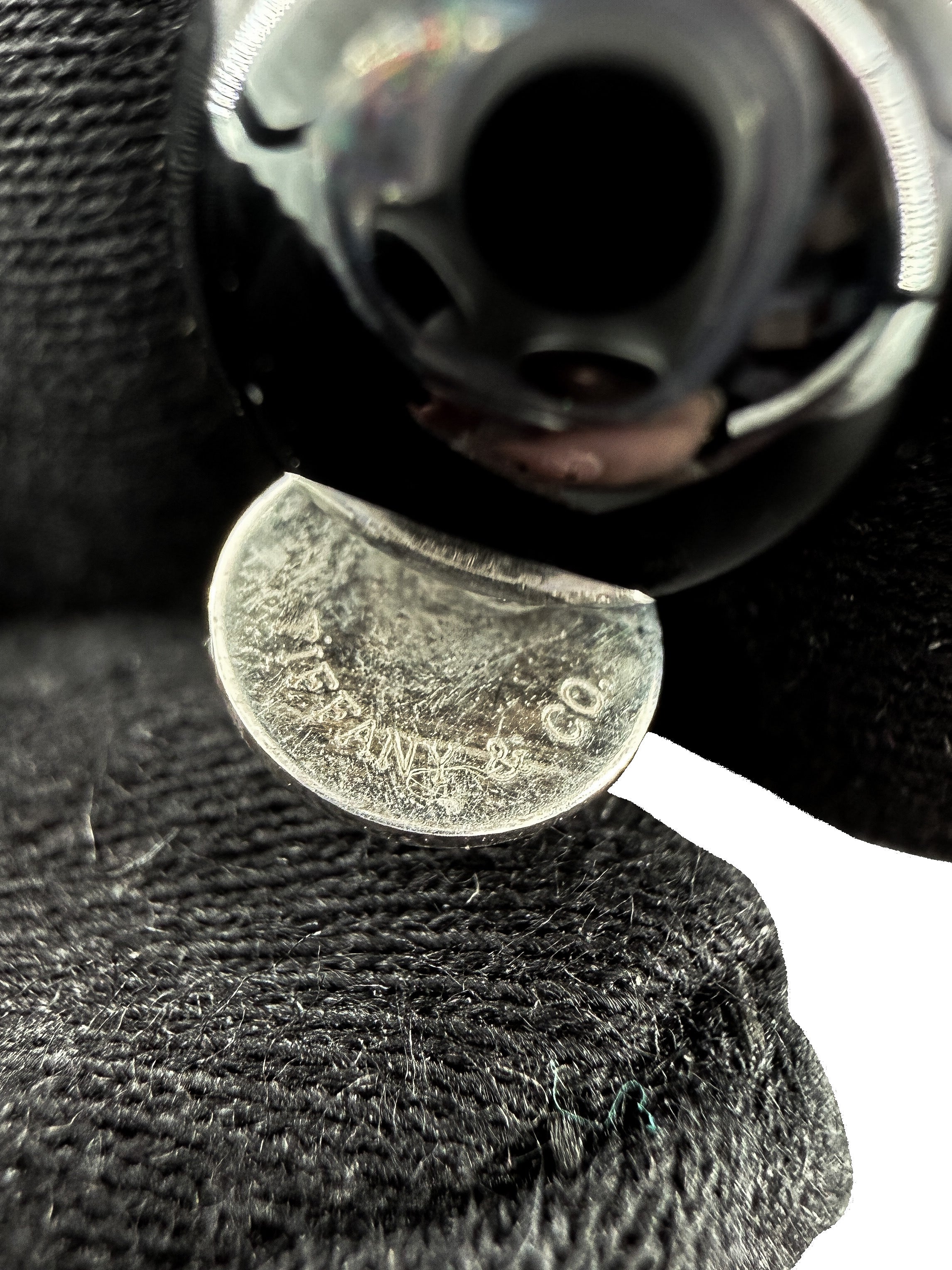 Tiffany & Co sterling silver black onyx bead necklace