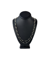 David Yurman sterling silver continuous Pearl necklace