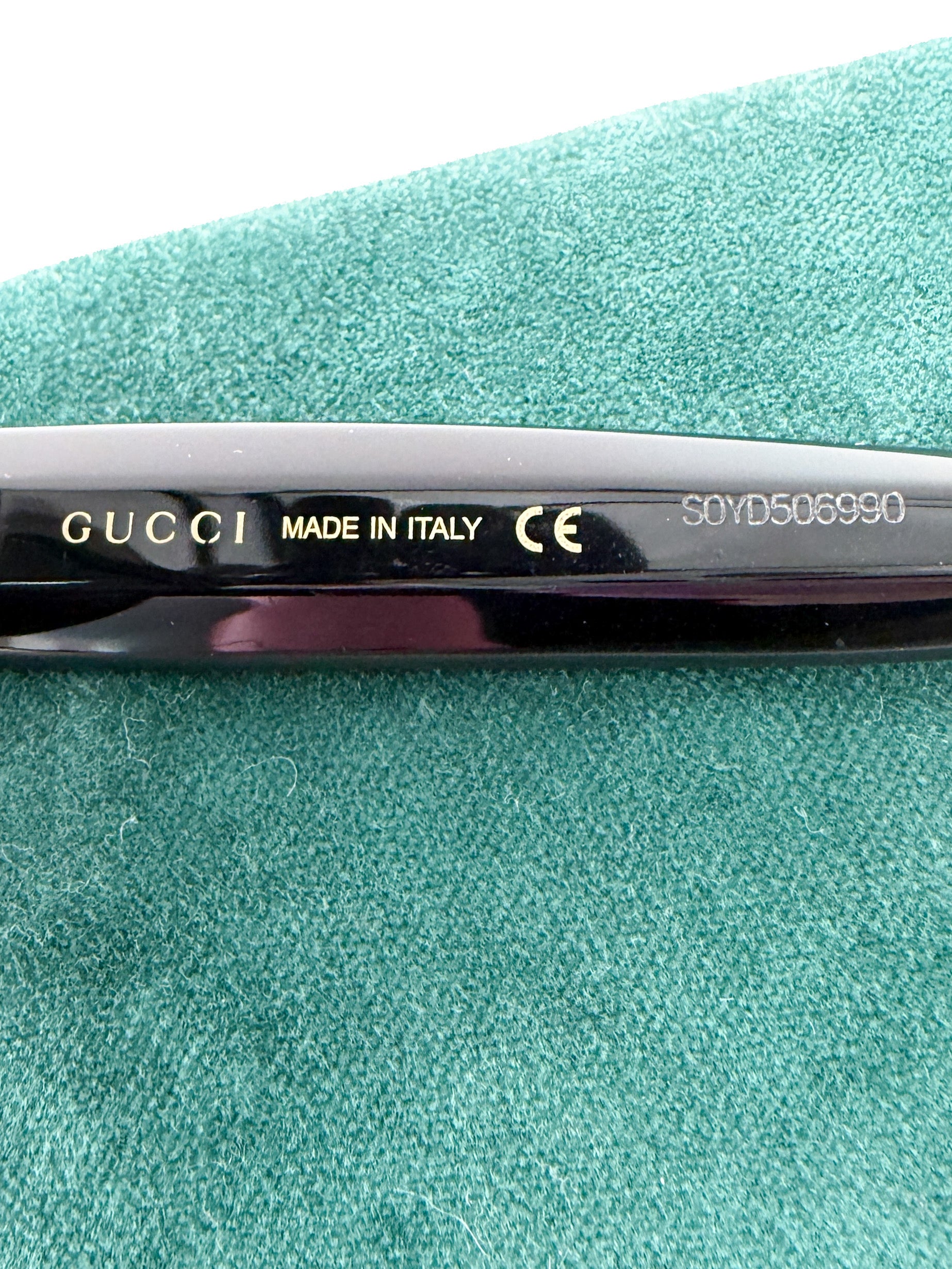 Gucci black GG star sunglasses GG0208S Case - My Girlfriend's Wardrobe LLC