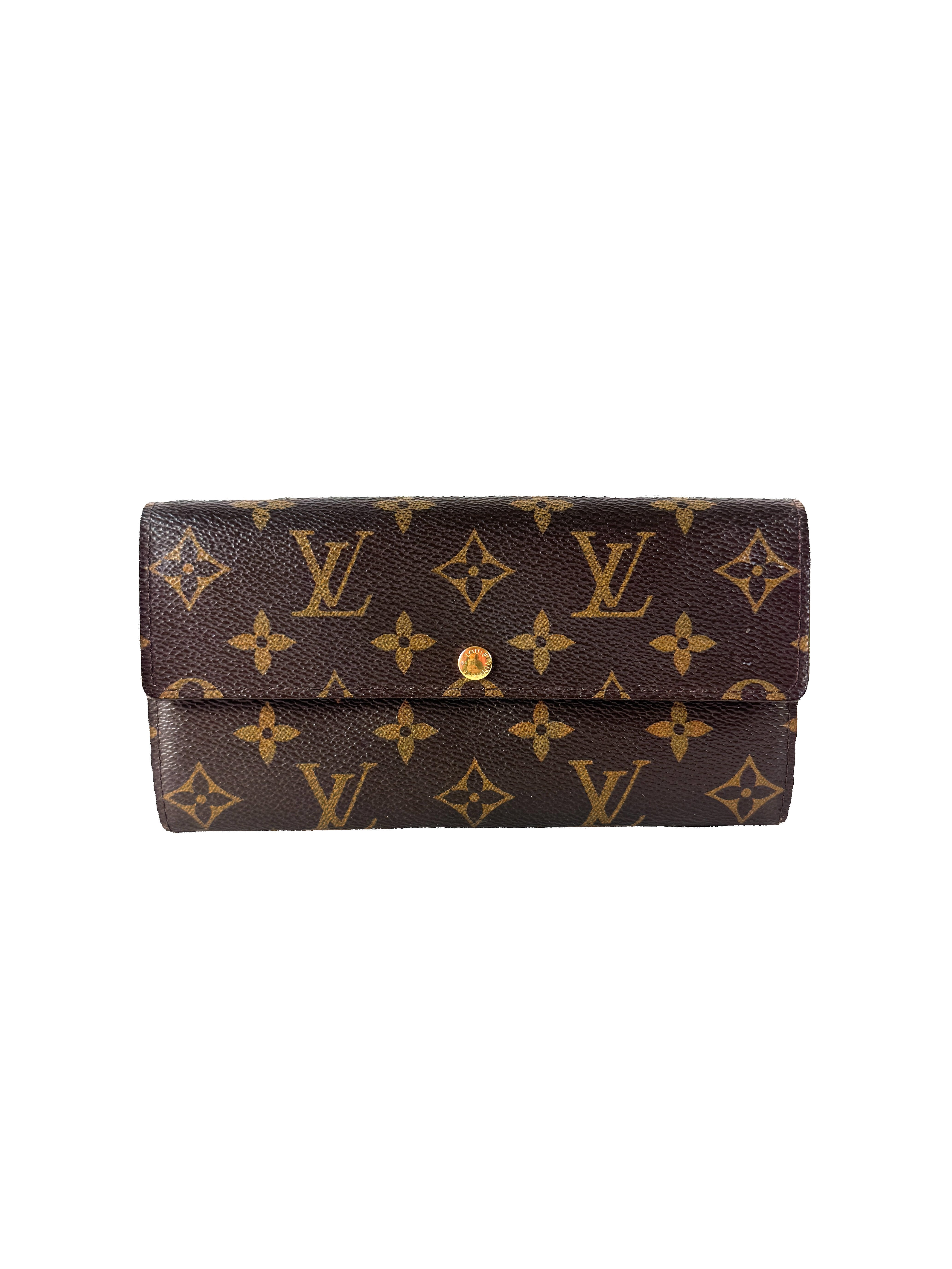 Louis Vuitton monogram Sarah Fleuri wallet CA1180