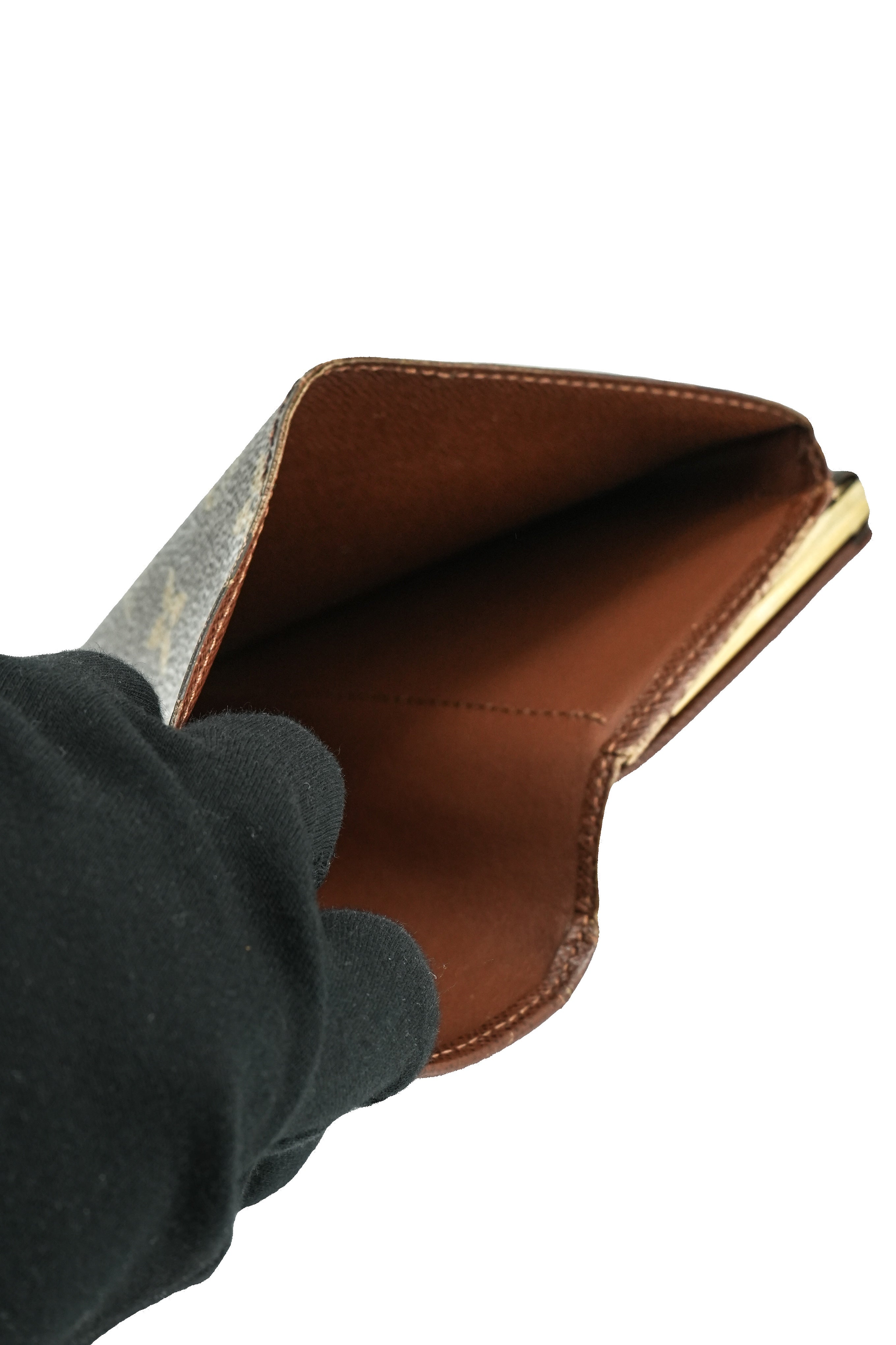 Louis Vuitton monogram Porte Monnaie Billets Viennois wallet TH1025