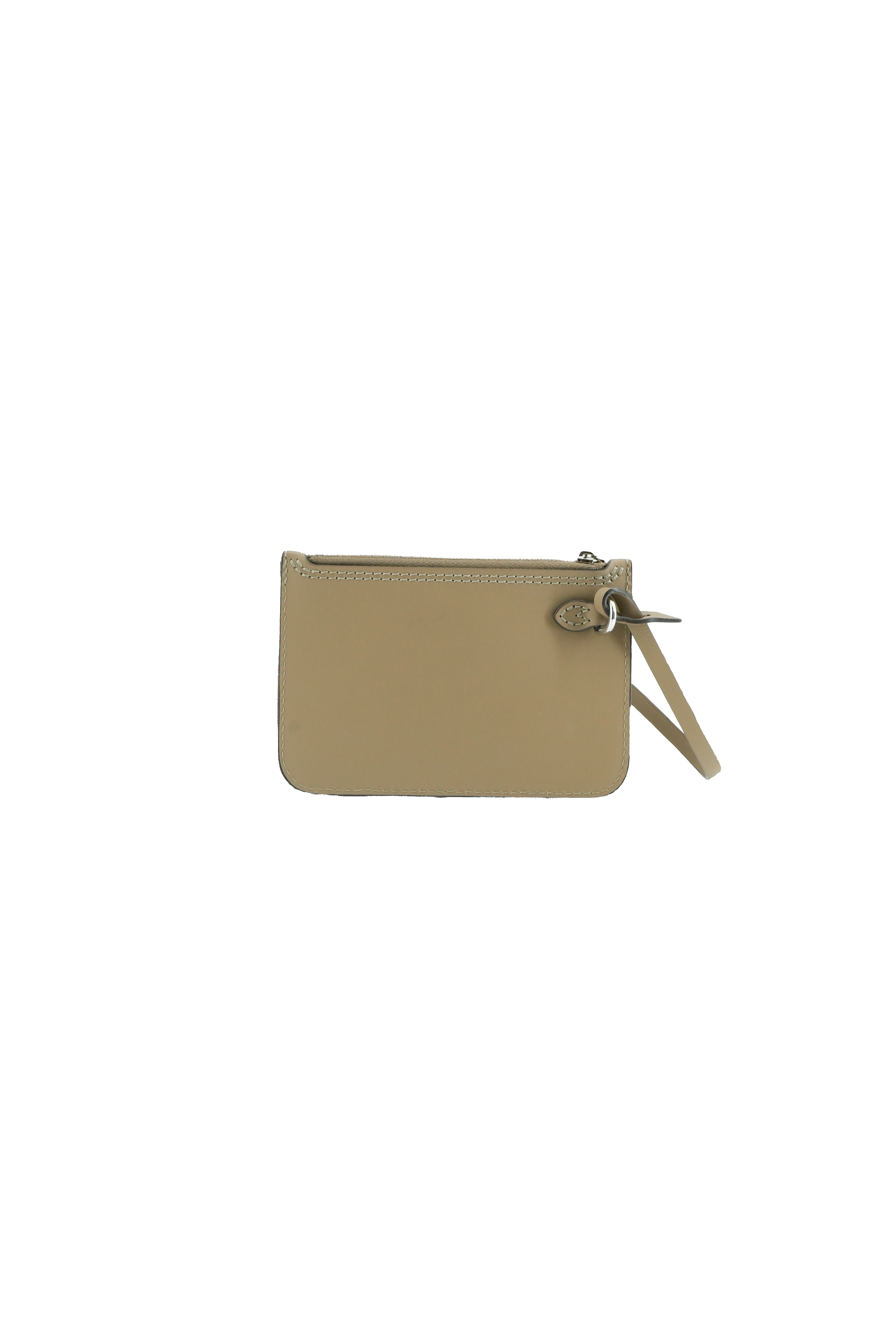 Louis Vuitton beige leather Hina zip pouch