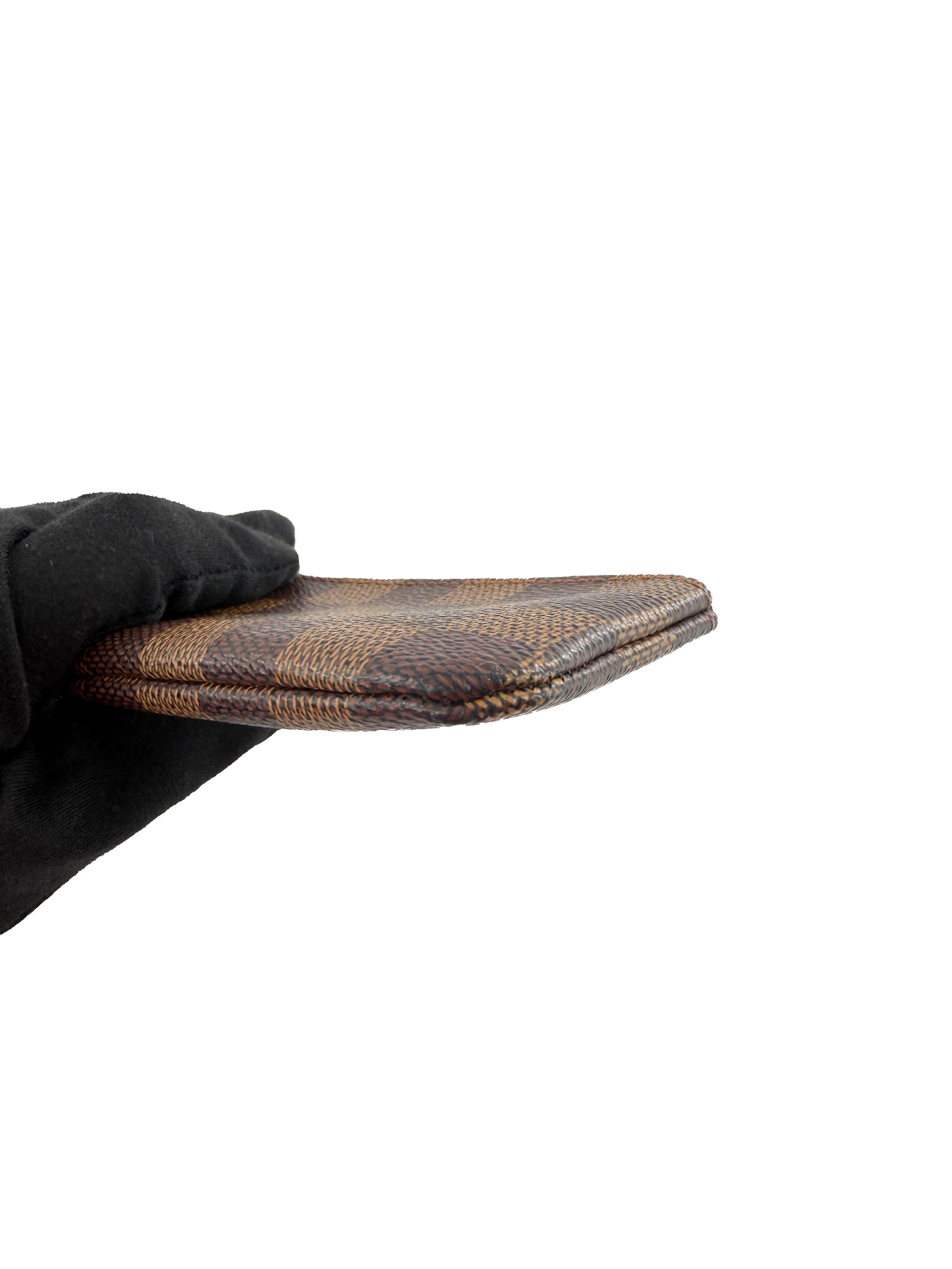 Louis Vuitton damier ebene key cles pouch CA0044