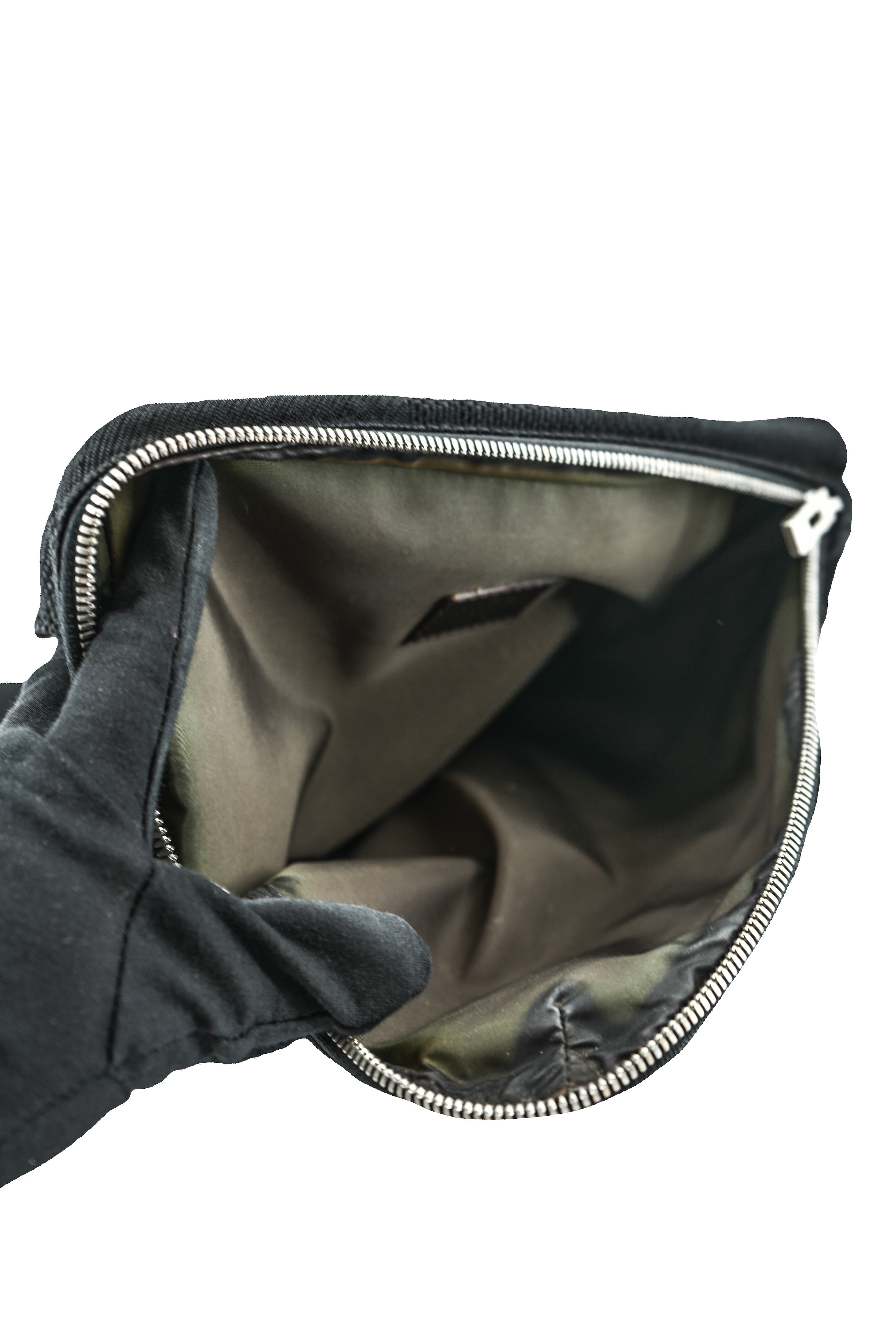 Louis Vuitton black damier Geant Archer waist bag