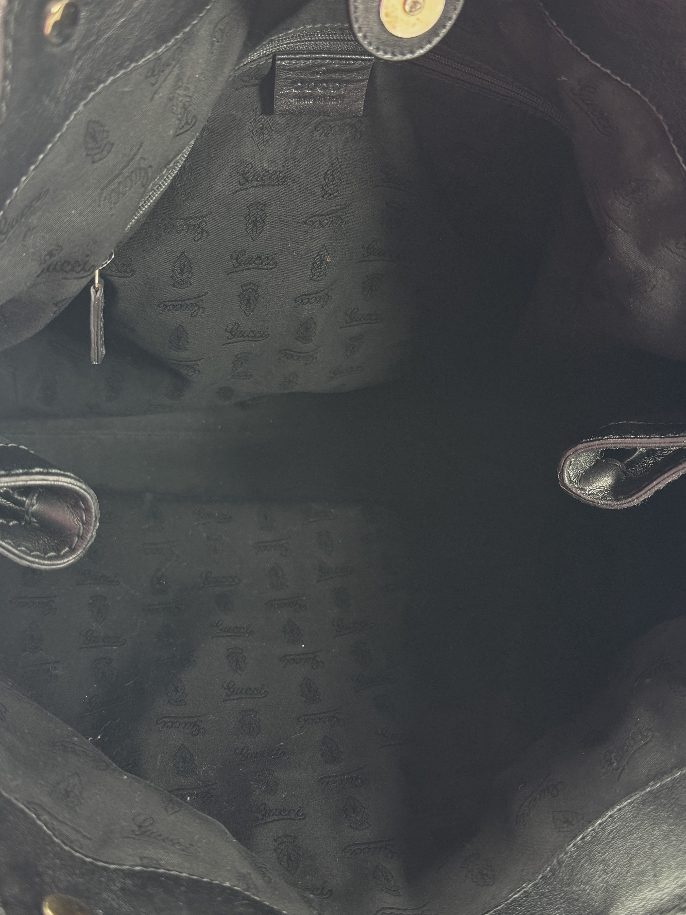 Gucci black Guccissima Sukey shoulder bag 211948 002123