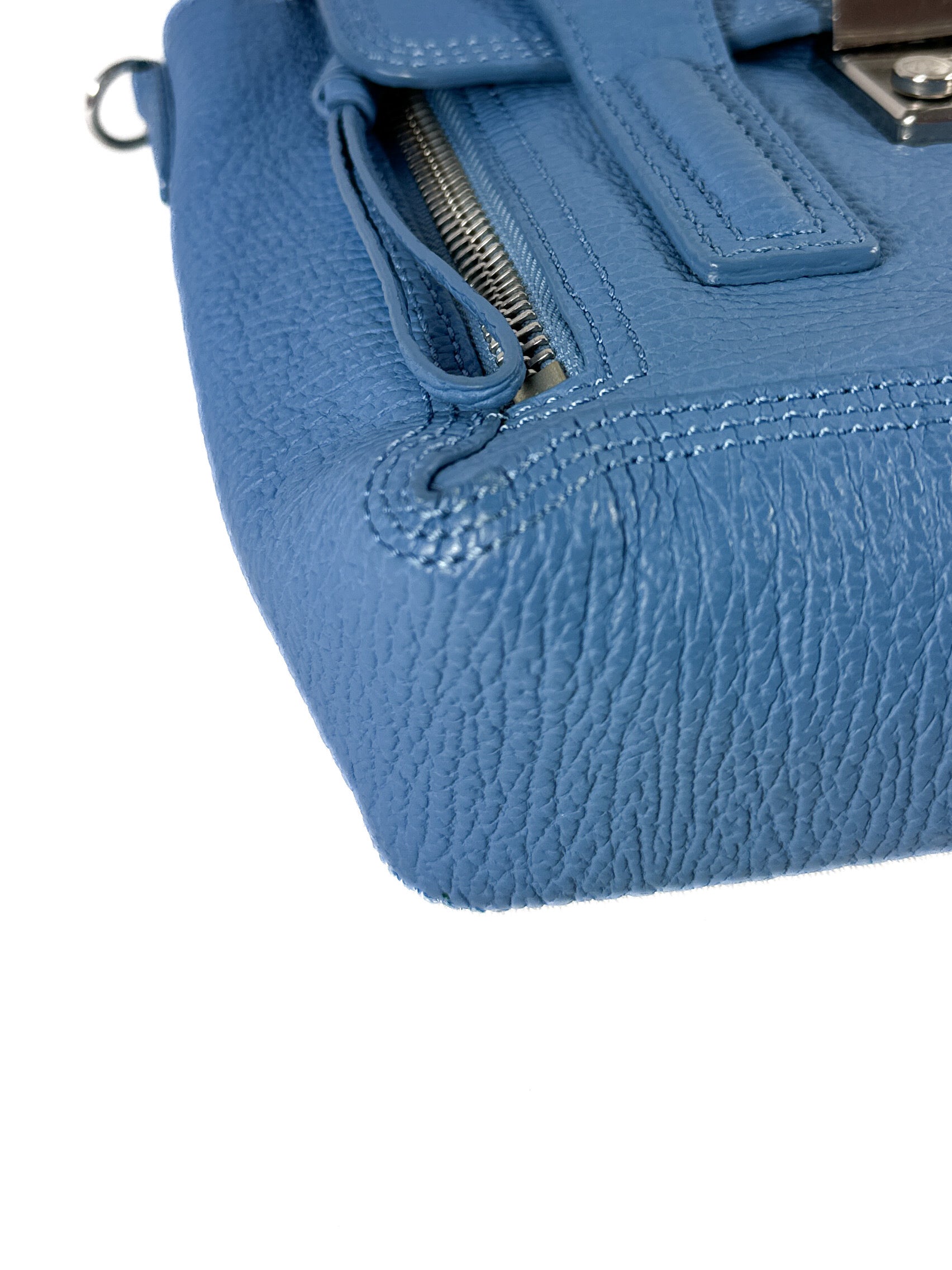 3.1 Phillip Lim blue nano Pashli satchel