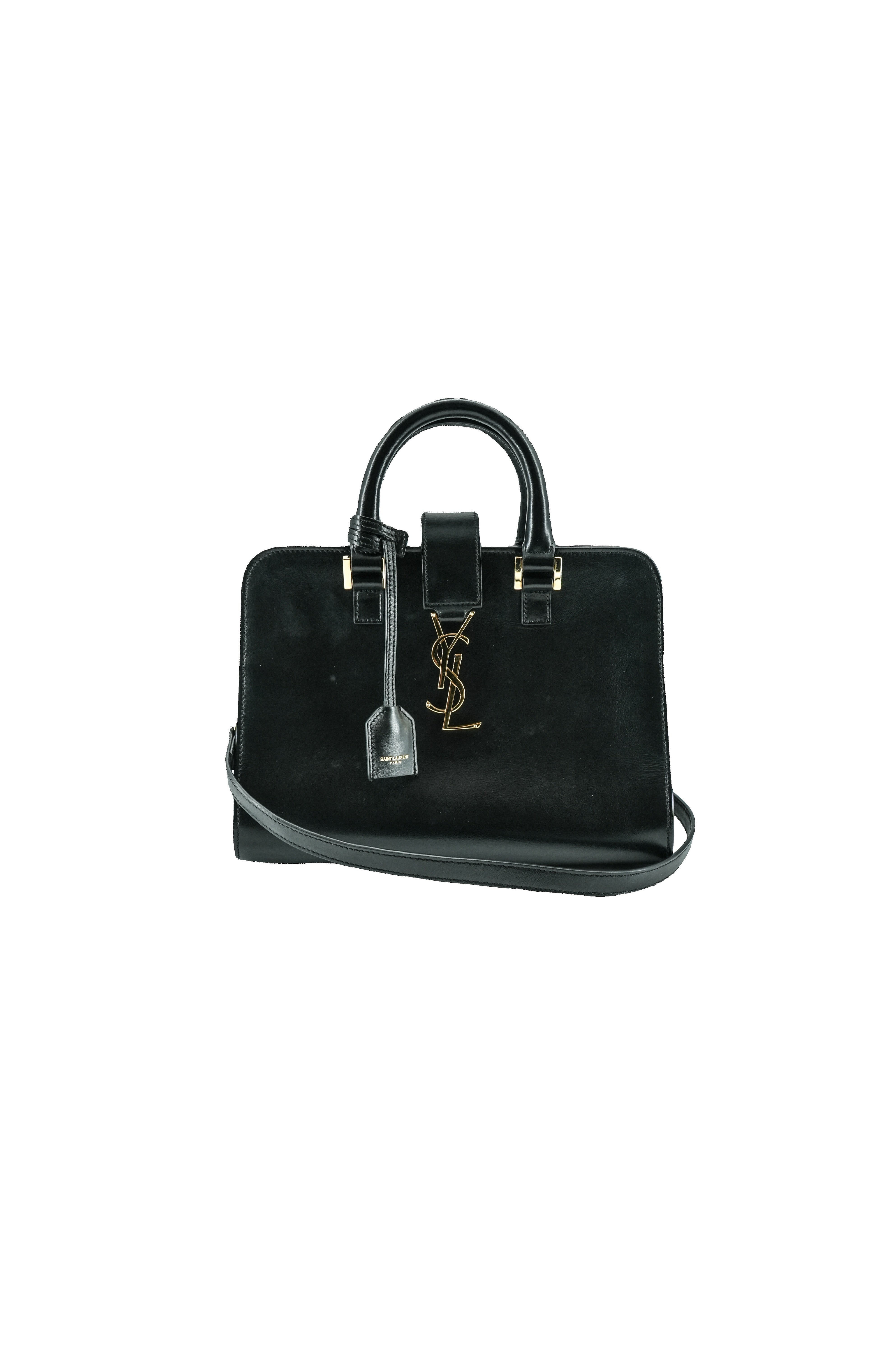 Saint Laurent black Baby monogram Cabas HCL472466Y-0817
