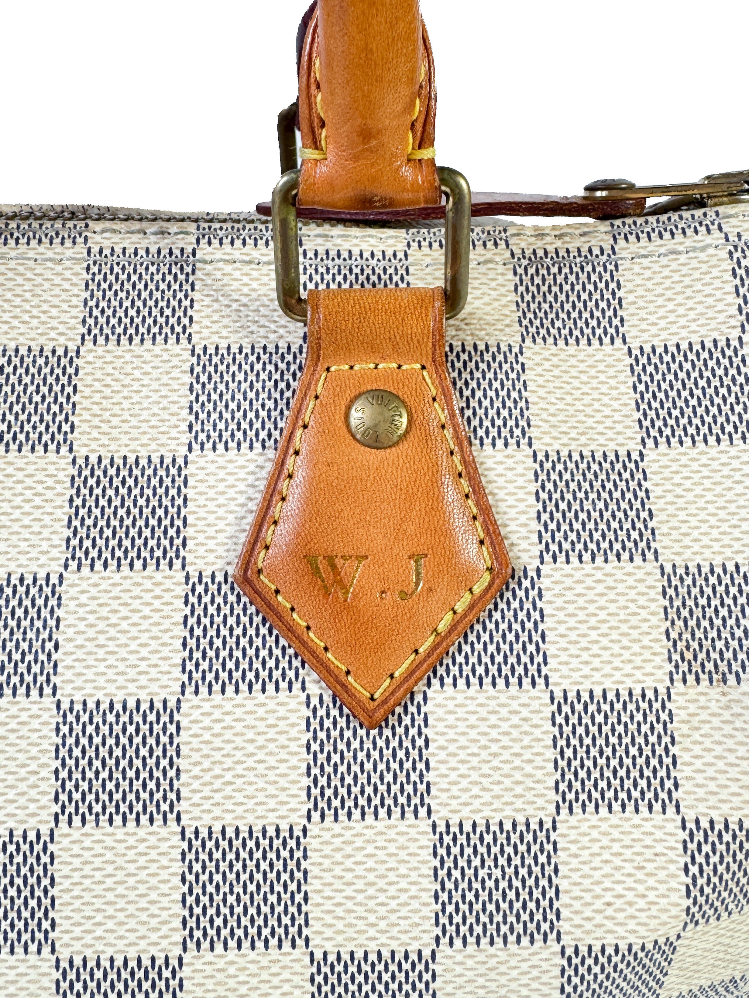 Louis Vuitton damier azur speedy 25 MB1195
