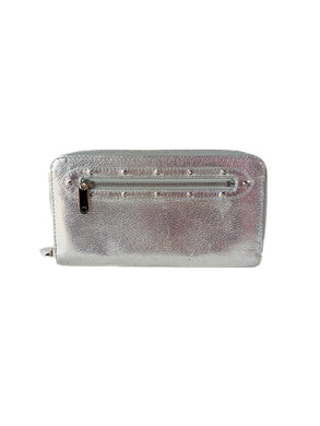 Louis Vuittonsilver Suhali zippy wallet CA3086