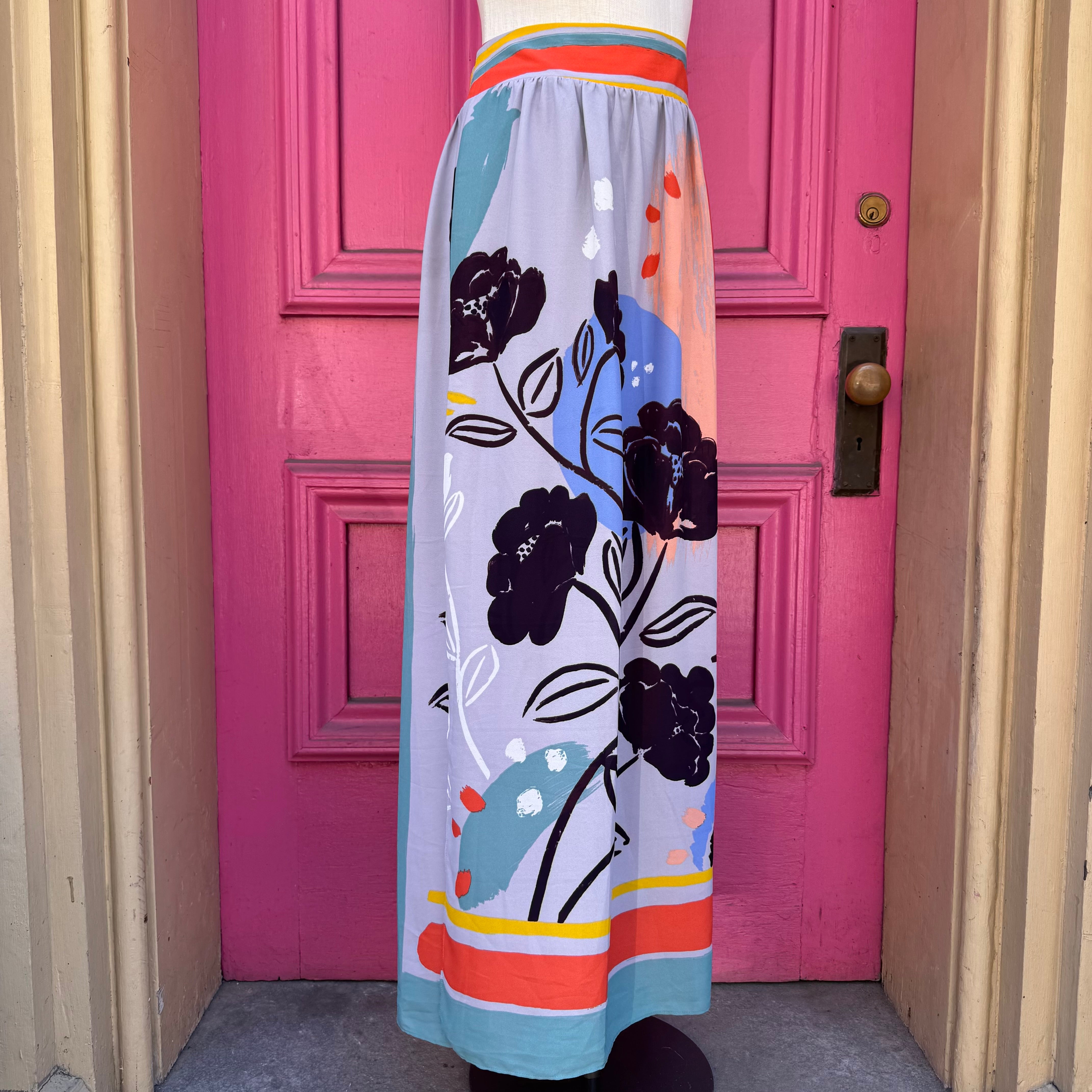Maeve multicolor skirt size M
