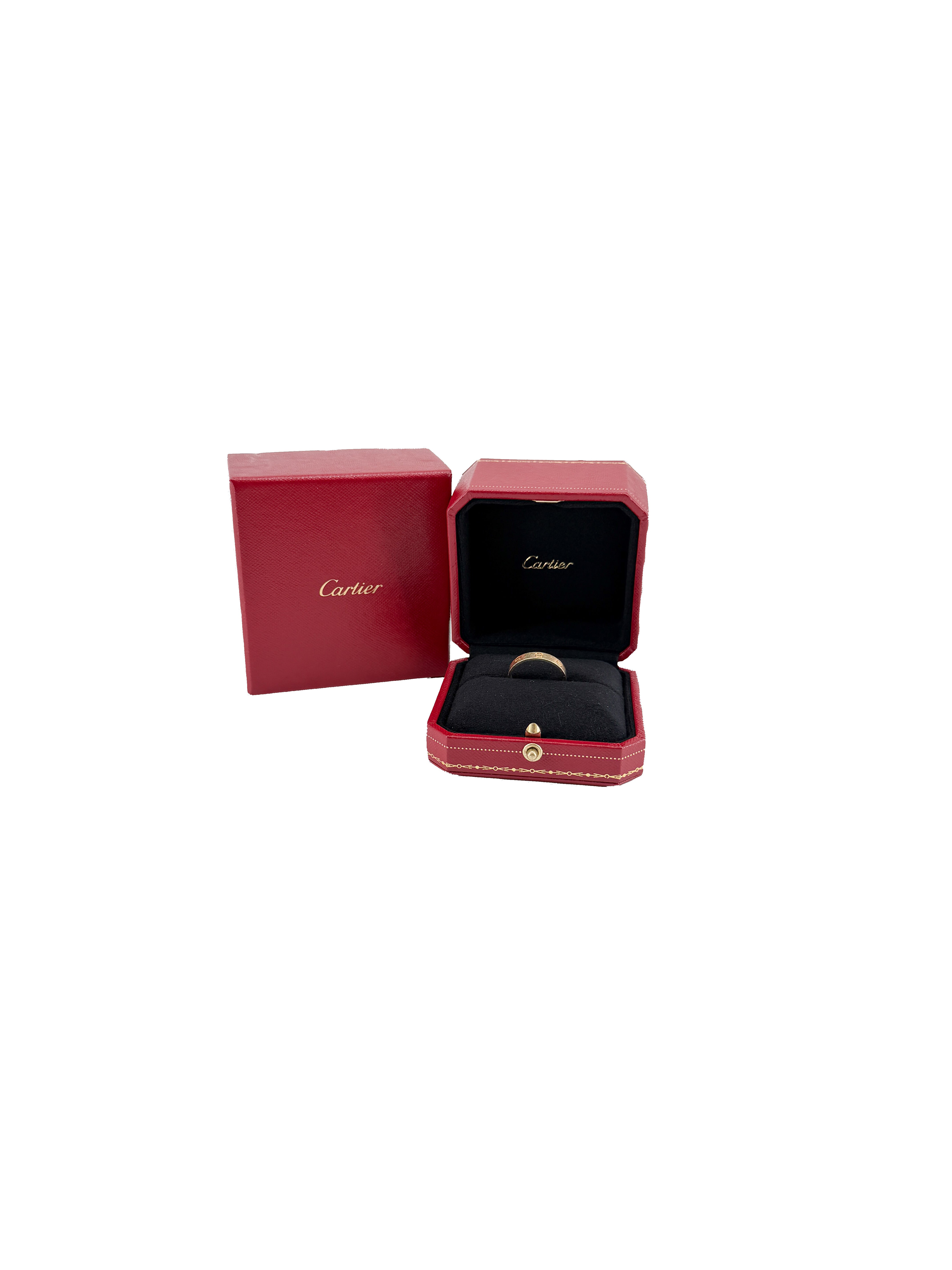 Cartier yellow gold Love ring size 60 (9)