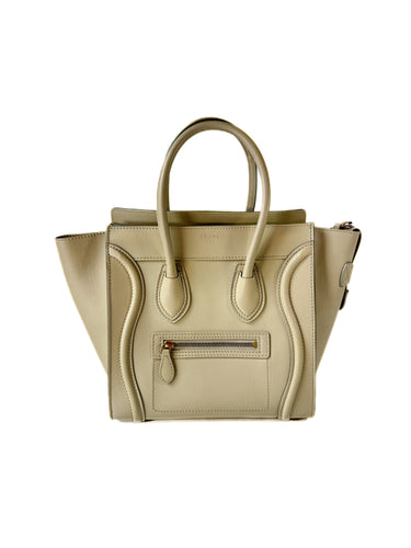 Celine neutral micro Luggage tote S-CT-0124