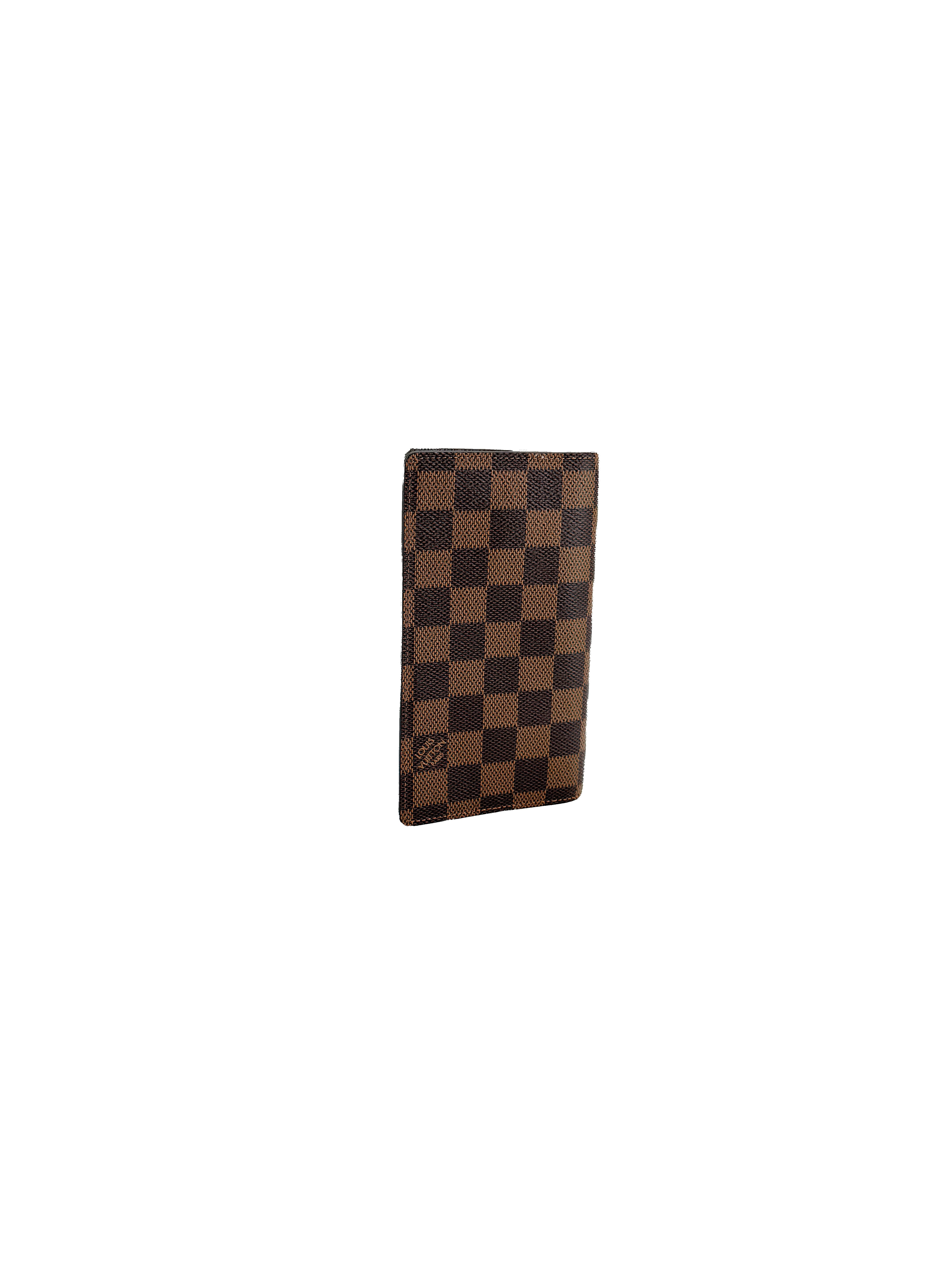 Louis Vuitton damier ebene Portefeuille Brazza wallet NFC