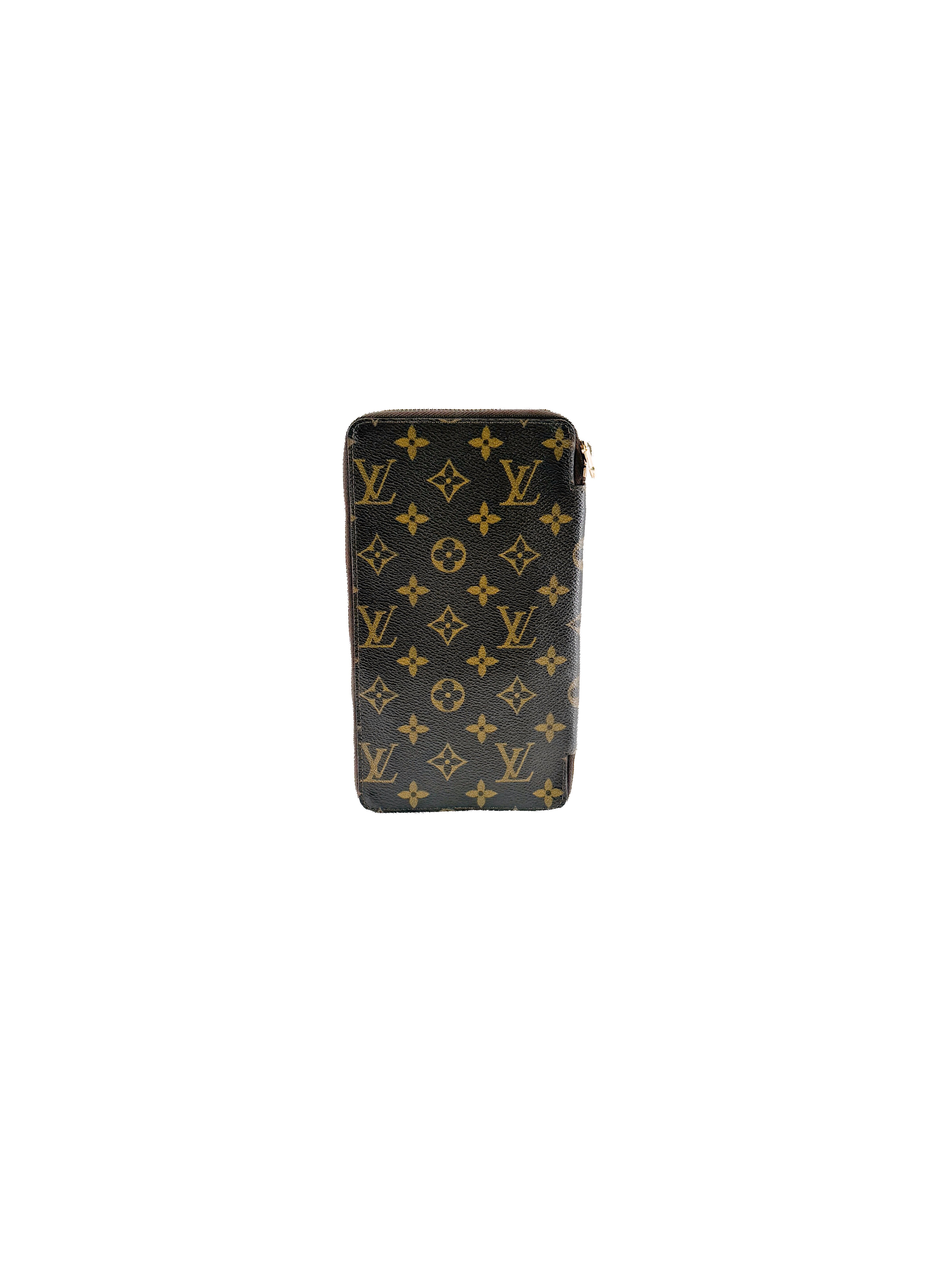 Louis Vuitton monogram Organizer wallet vintage MI0932