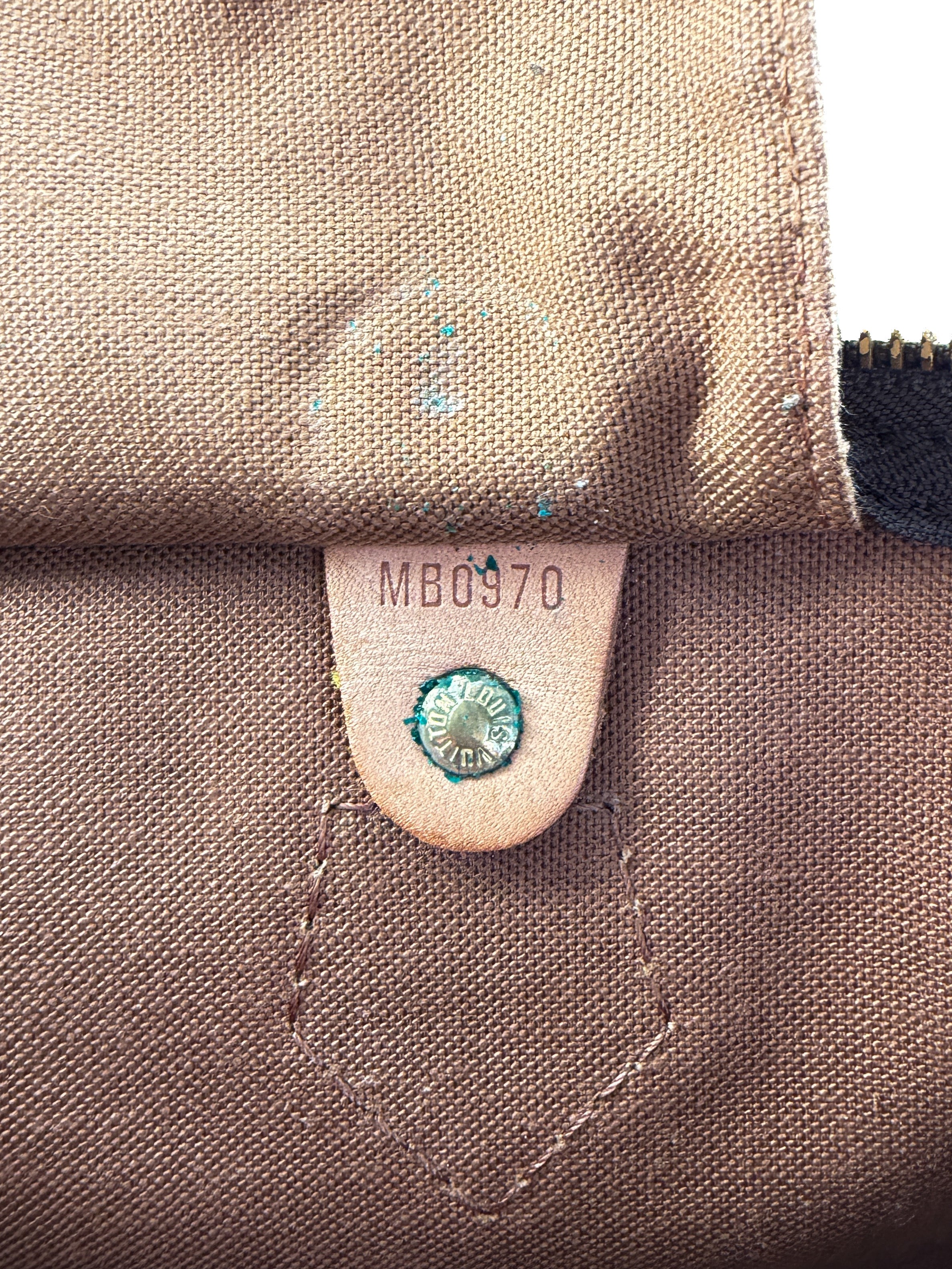 Louis Vuitton monogram Speedy 40 MB0970