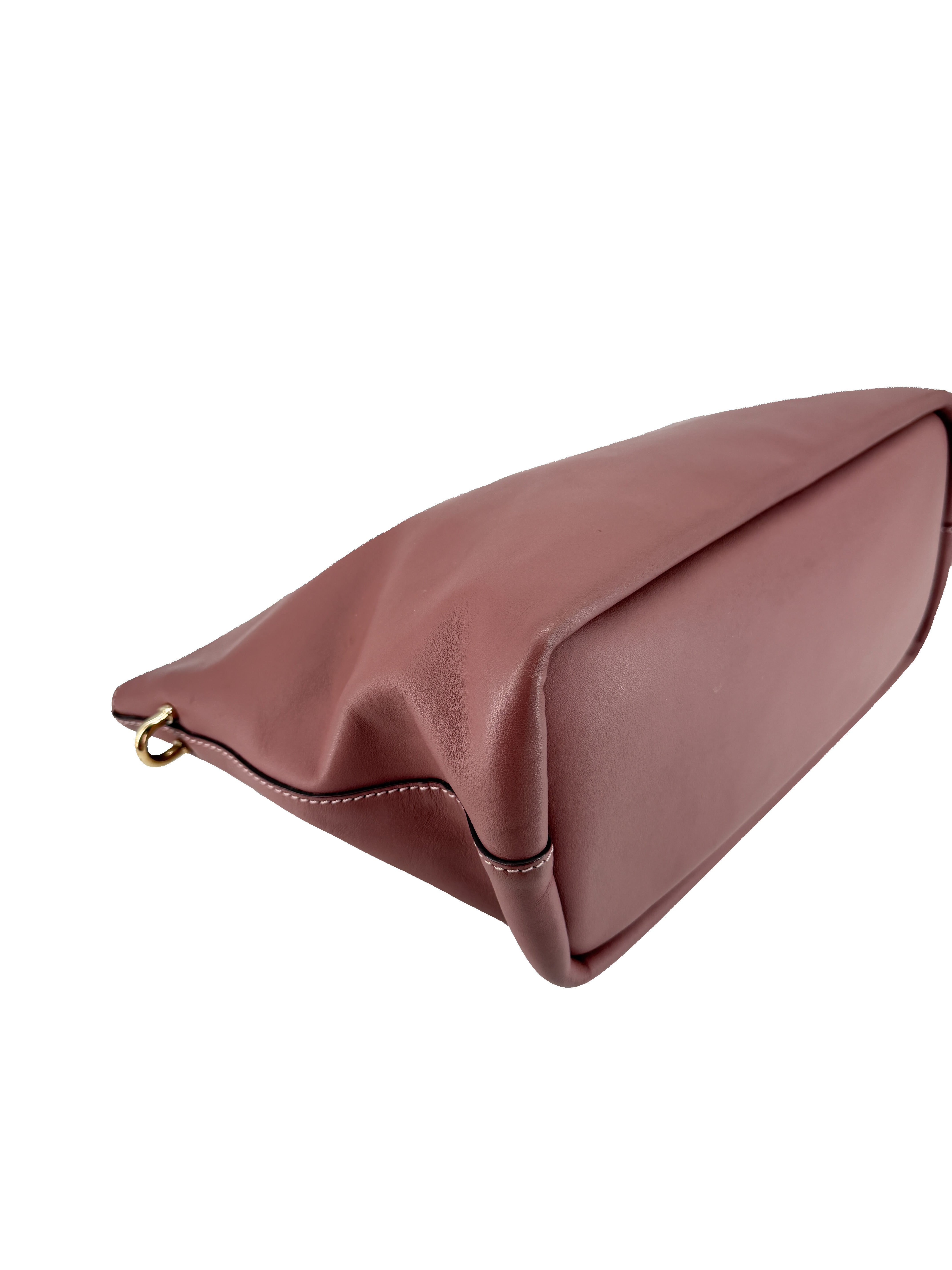 Chloé pink, gray bicolor Baylee satchel 08145765-6