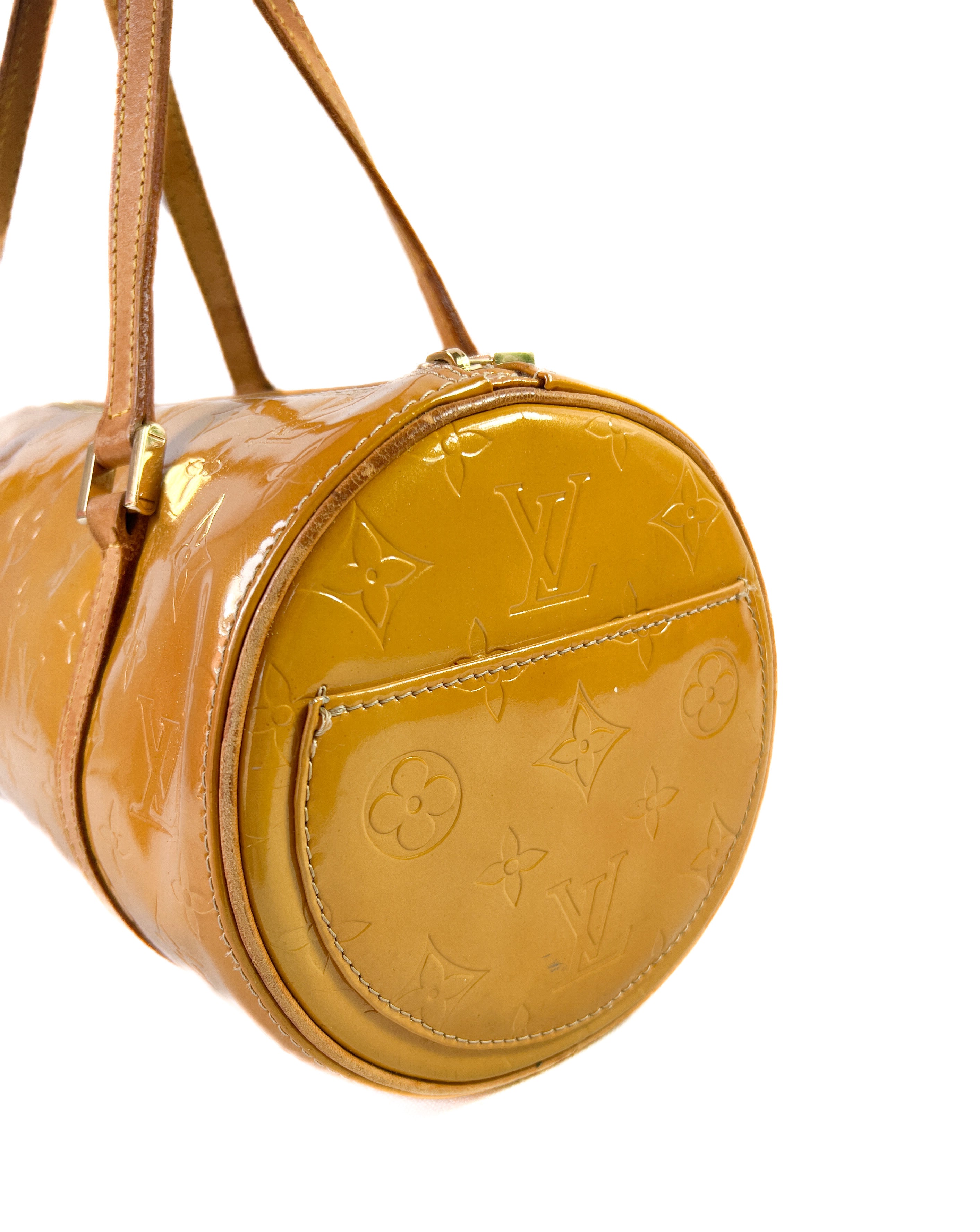 Louis Vuitton vernis yellow Bedford 2000