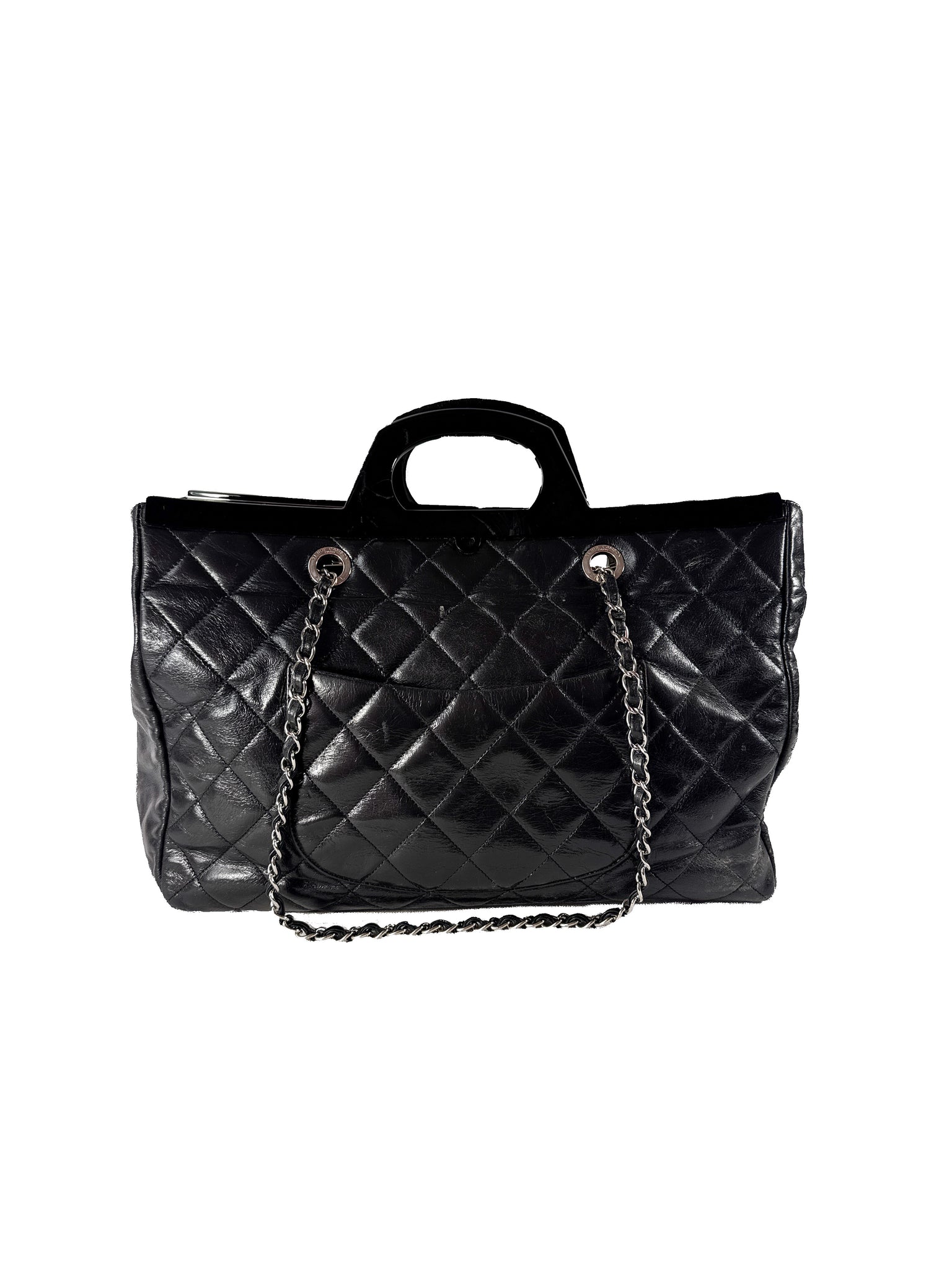 Chanel black CC delivery flap 20259700 – My Girlfriend's