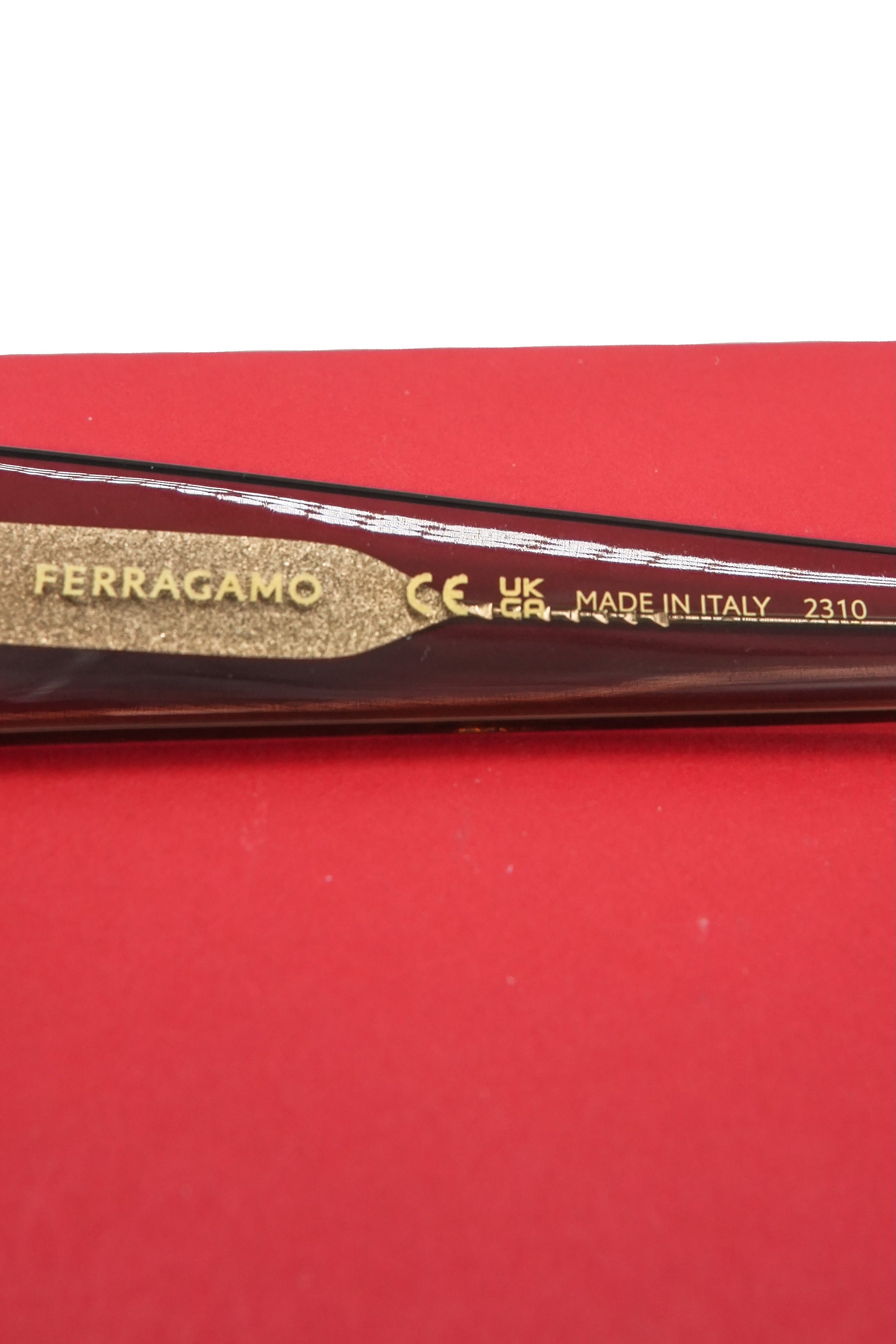 Salvatore Ferragamo peach sunglasses SF2007S