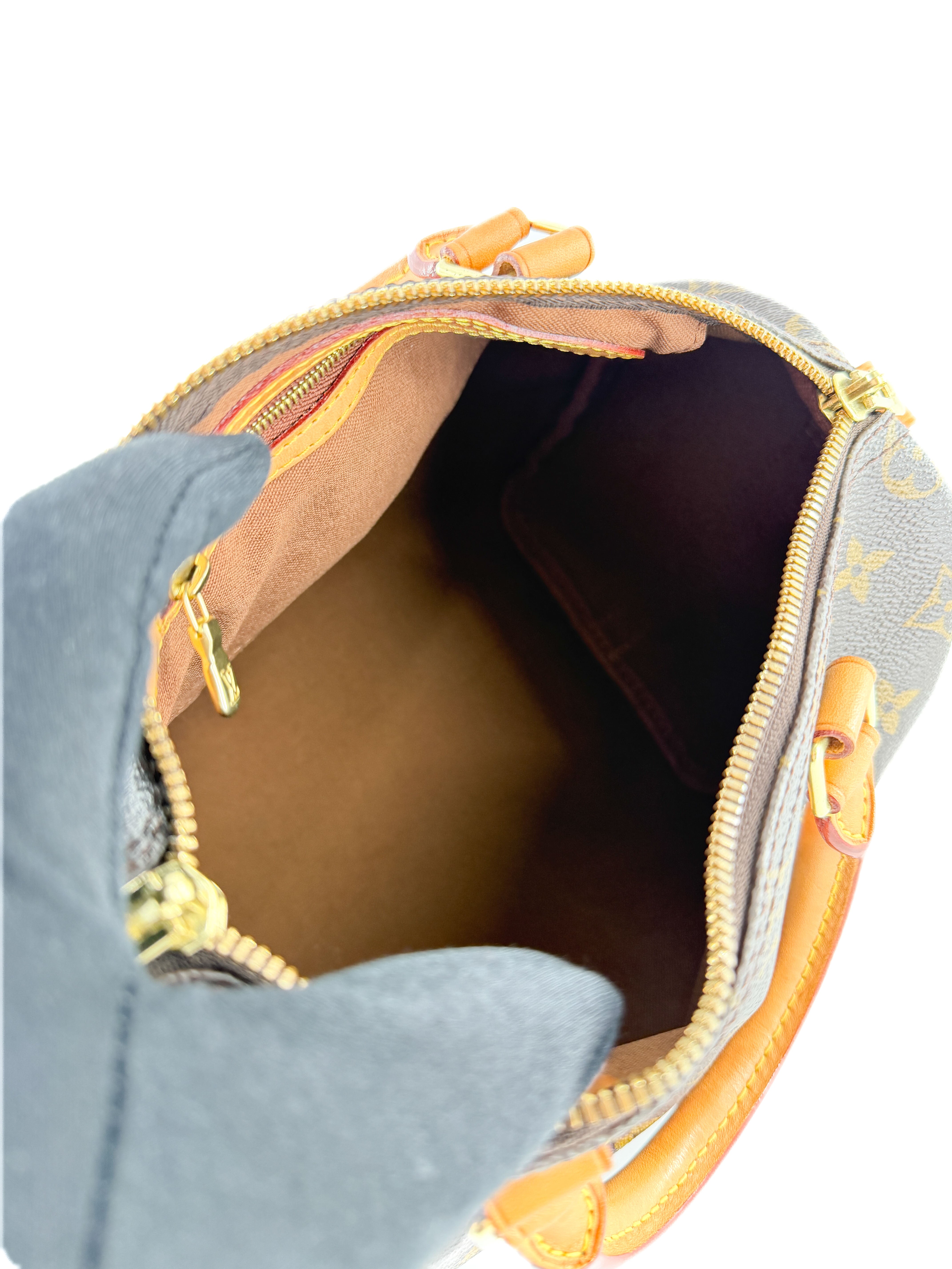 Louis Vuitton monogram Speedy 25 bandouliere MB2117