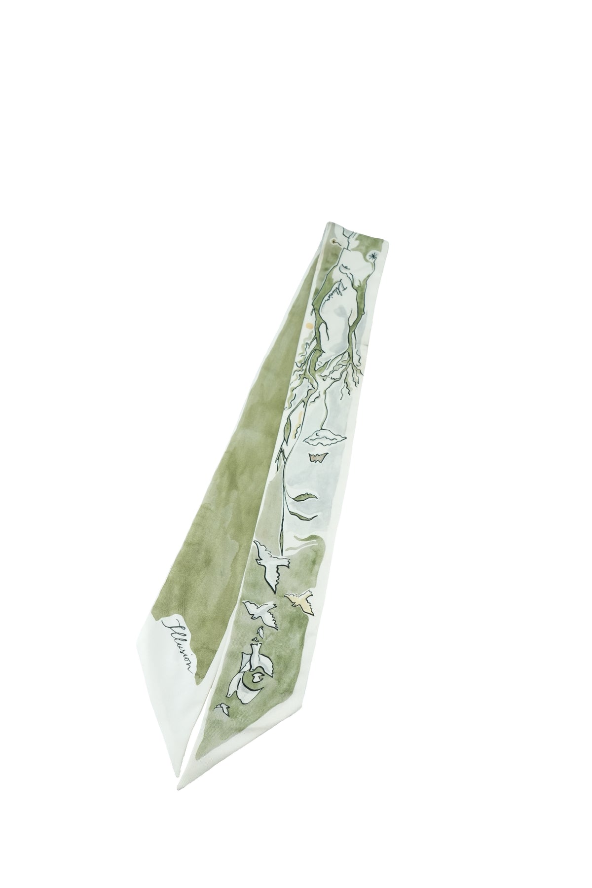 Christian Dior botanical twilly