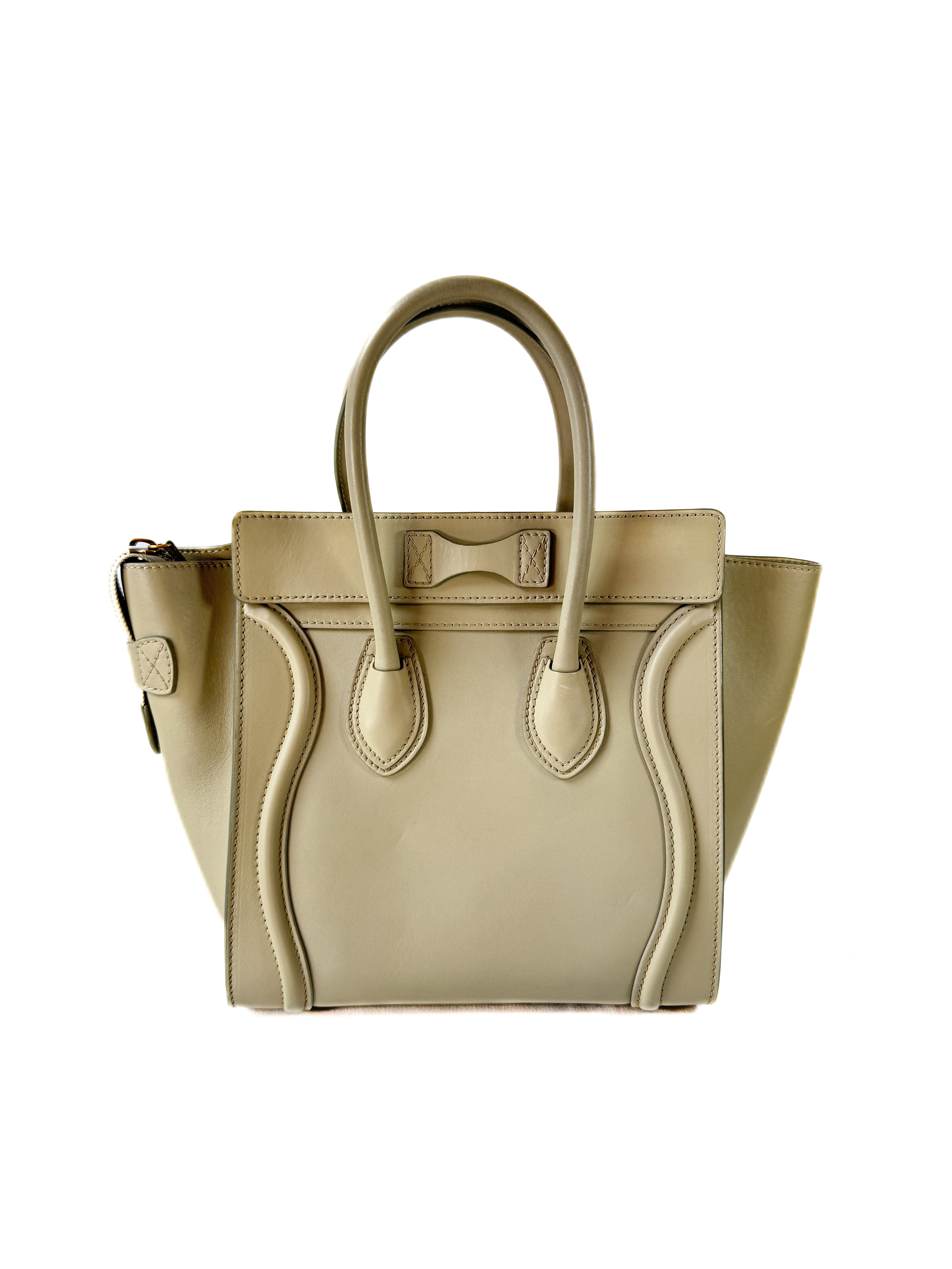 Celine neutral micro Luggage tote S-CT-0124
